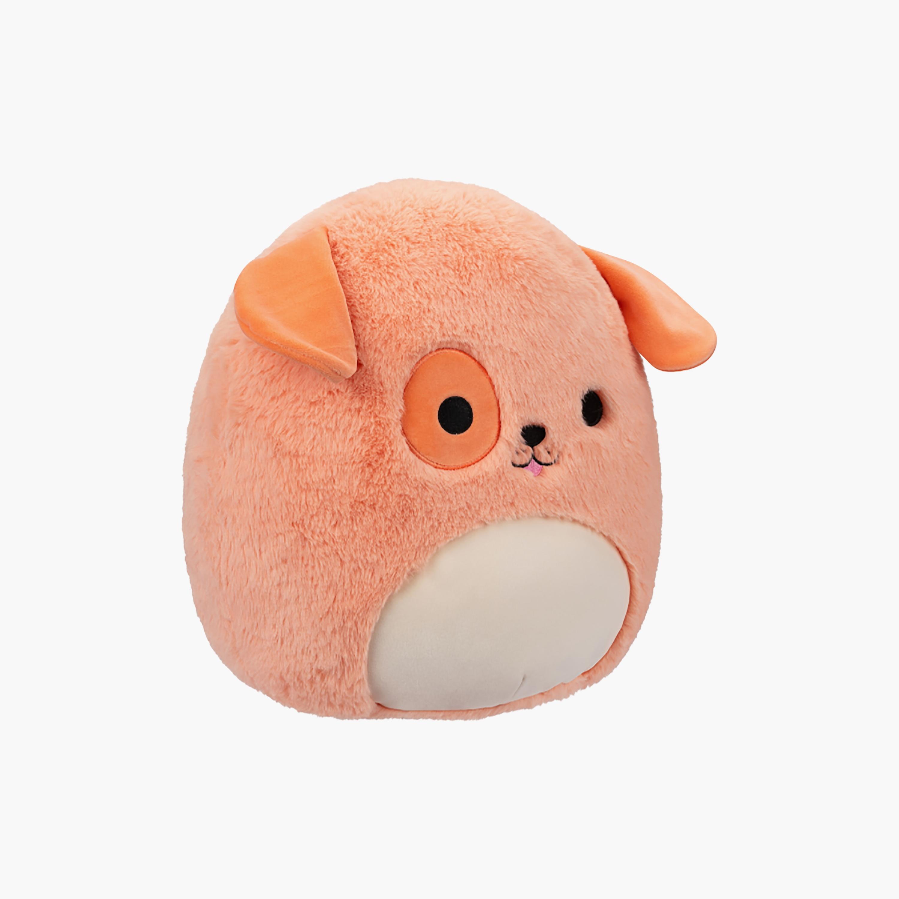 Squishmallows 12'' Fuzzamallow Drella the Peach Dog Plush Toy-toys-plushsofttoys-animals-image-5