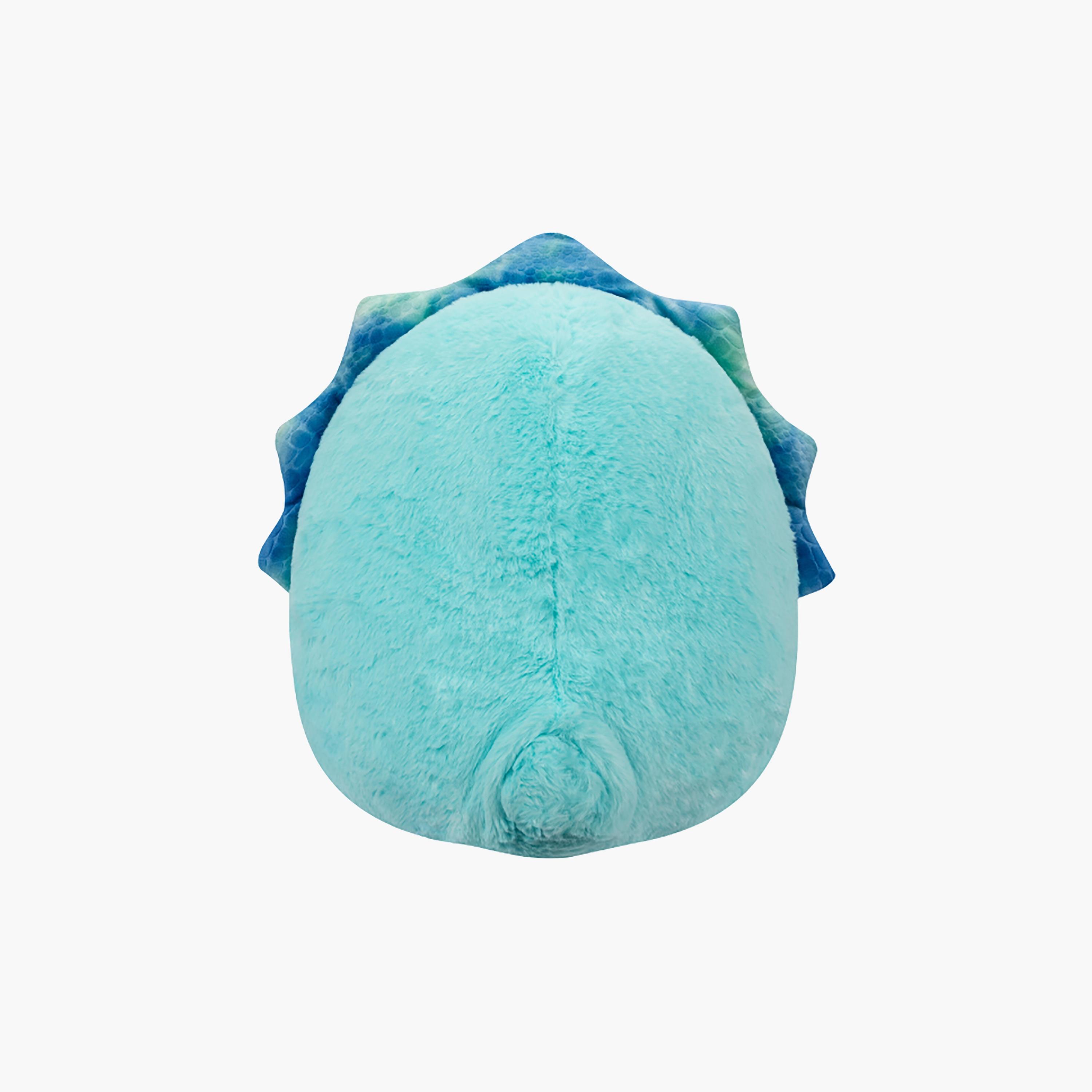 Squishmallows 12'' Fuzzamallow Malik the Blue Triceratops Plush Toy-toys-plushsofttoys-animals-image-2