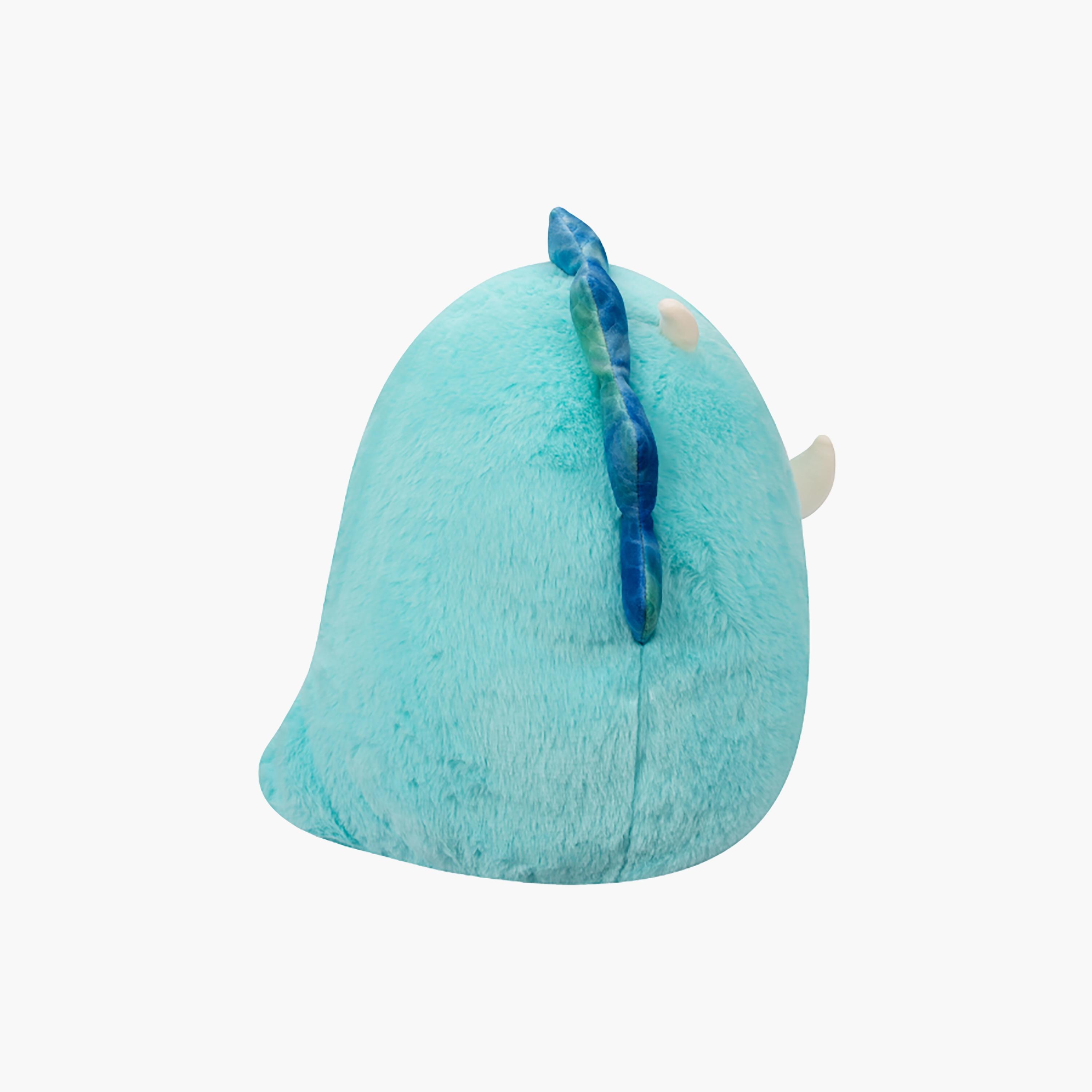 Squishmallows 12'' Fuzzamallow Malik the Blue Triceratops Plush Toy-toys-plushsofttoys-animals-image-3