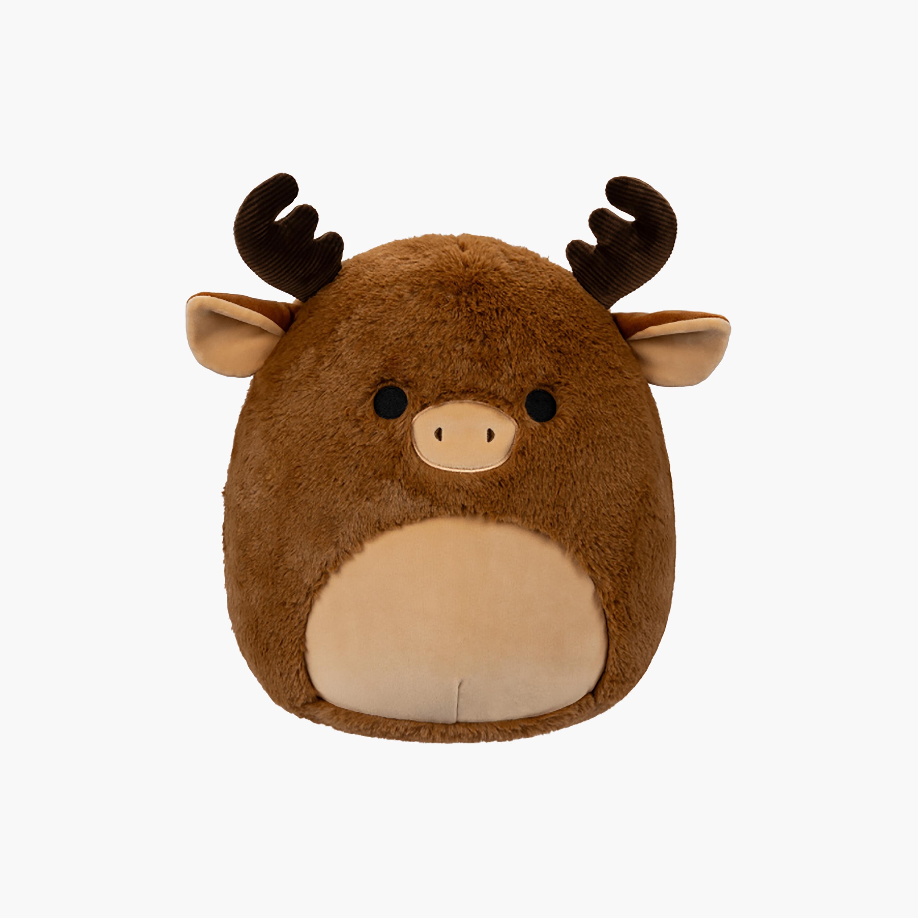 Squishmallows 12'' Fuzzamallow Maurice the Brown Moose Plush Toy-toys-plushsofttoys-animals-image-1