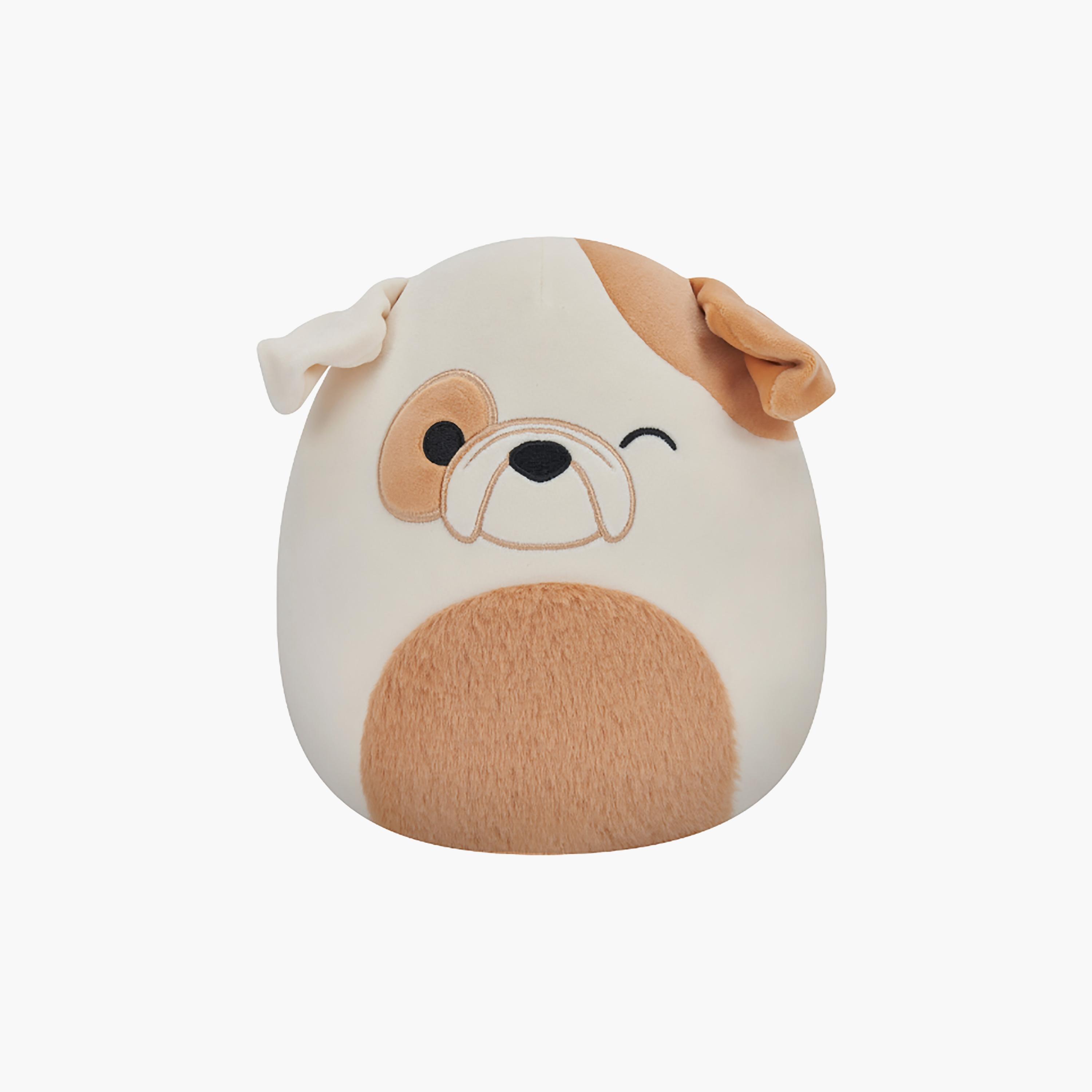 Squishmallows 7.5'' Brock the Winking Bulldog W/Fuzzy Belly Plush Toy-toys-plushsofttoys-animals-image-1
