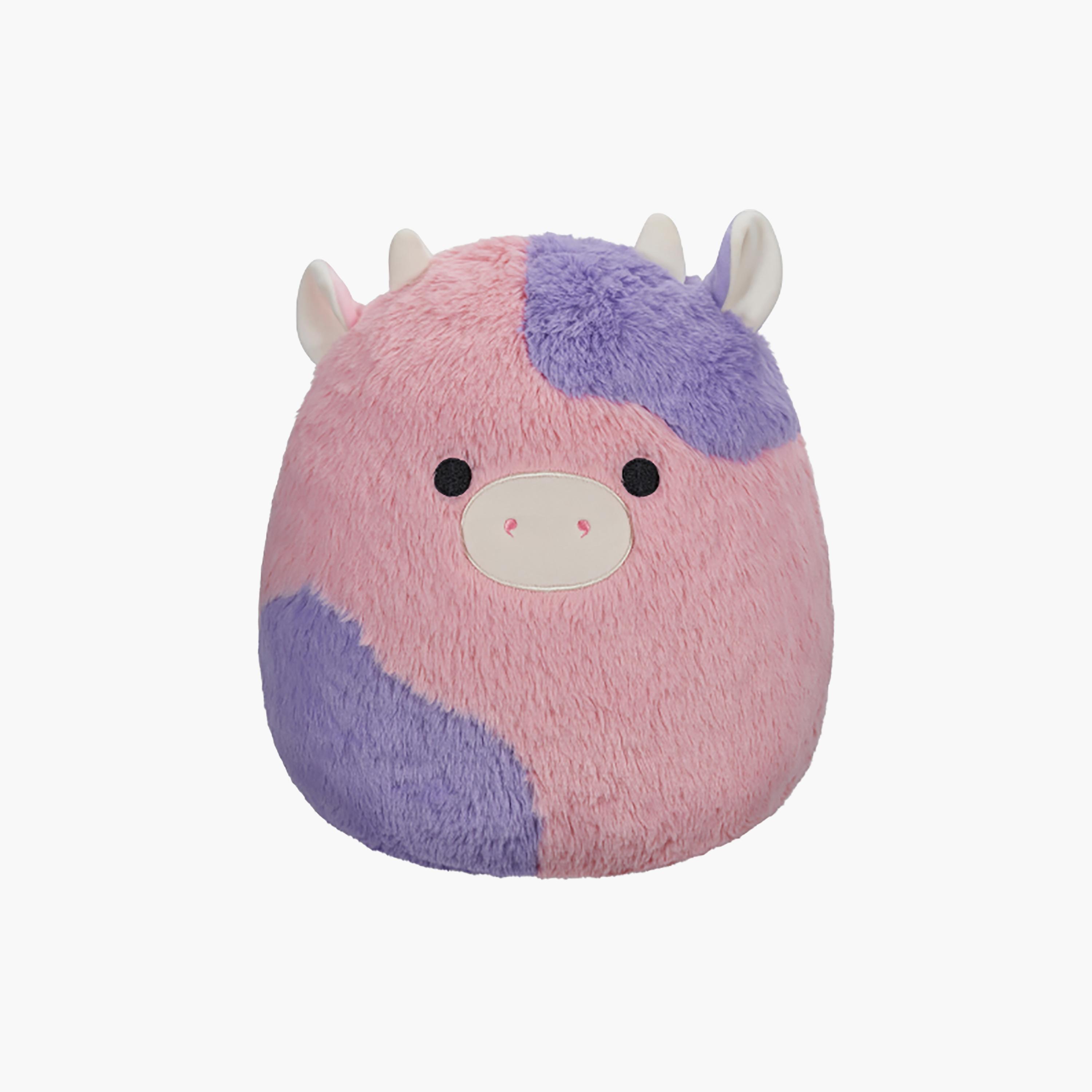 لعبة فازامالو باتي البقرة الوردية والأرجوانية القطيفة مقاس 12 بوصة من سكويشمالوز-toys-plushsofttoys-animals-image-1