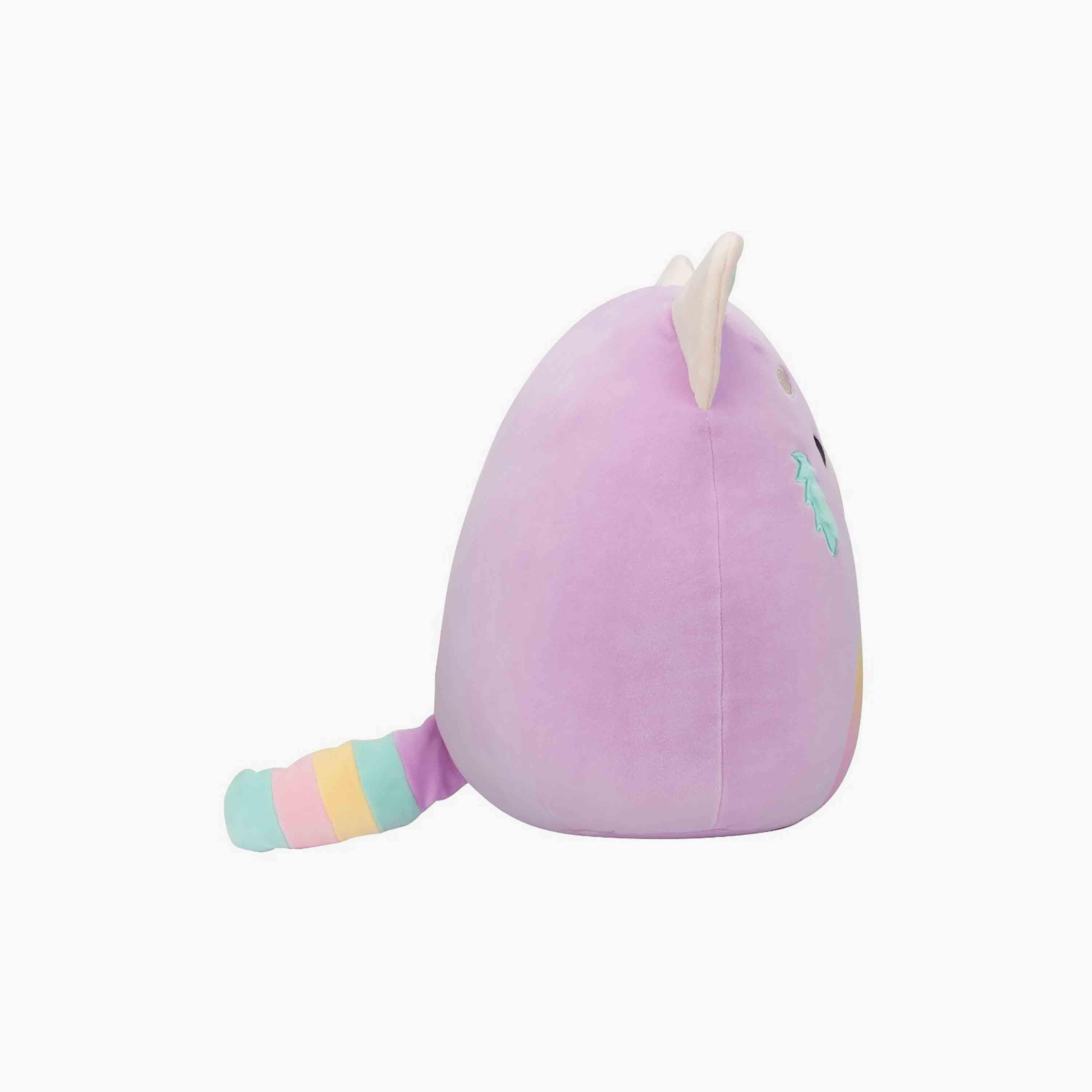 Squishmallows 12'' Lexis the Purple Red Panda W/Rainbow Belly Plush Toy-toys-plushsofttoys-animals-image-3