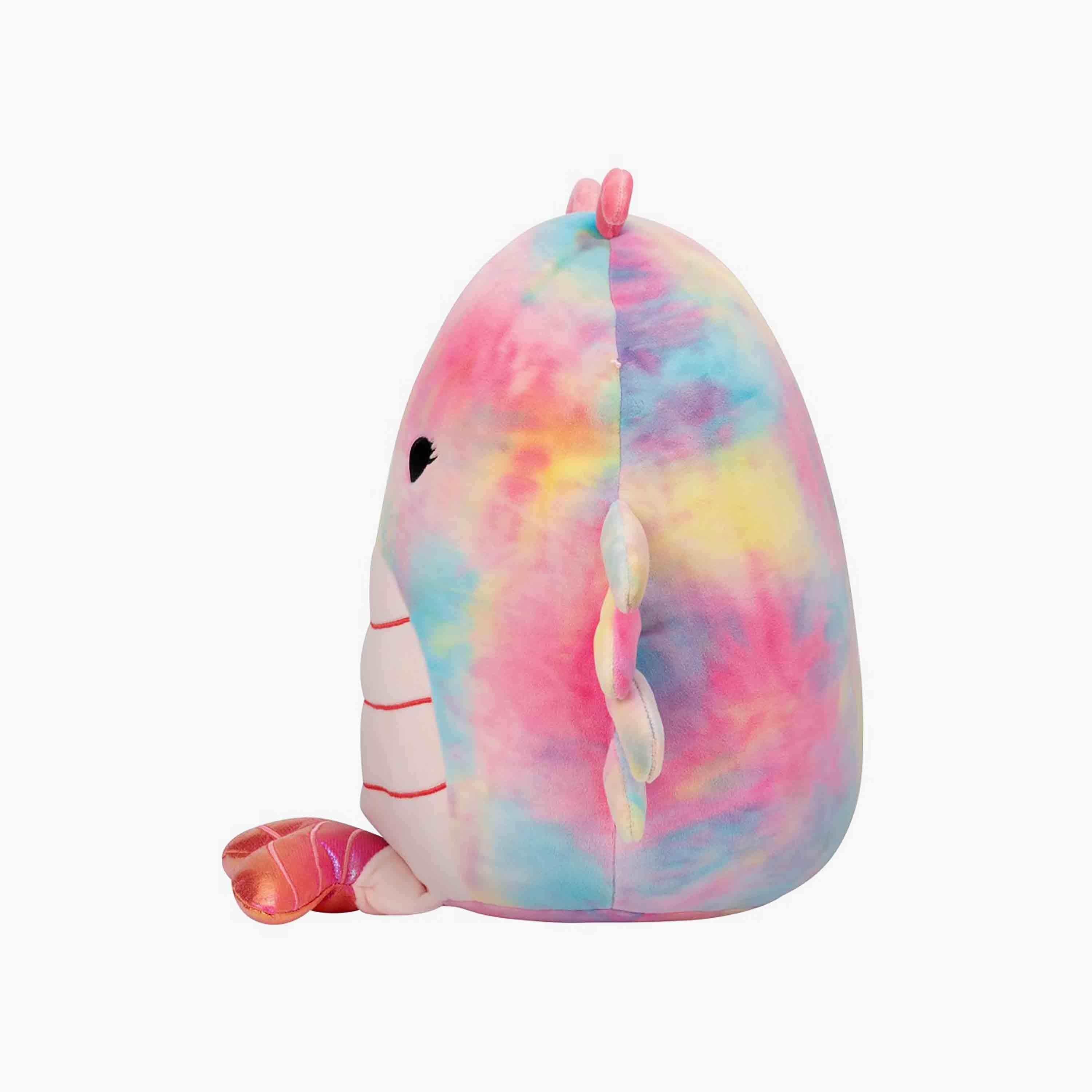 Squishmallows 12'' Candis the Rainbow Tie-Dye Shrimp Plush Toy-toys-plushsofttoys-animals-image-3