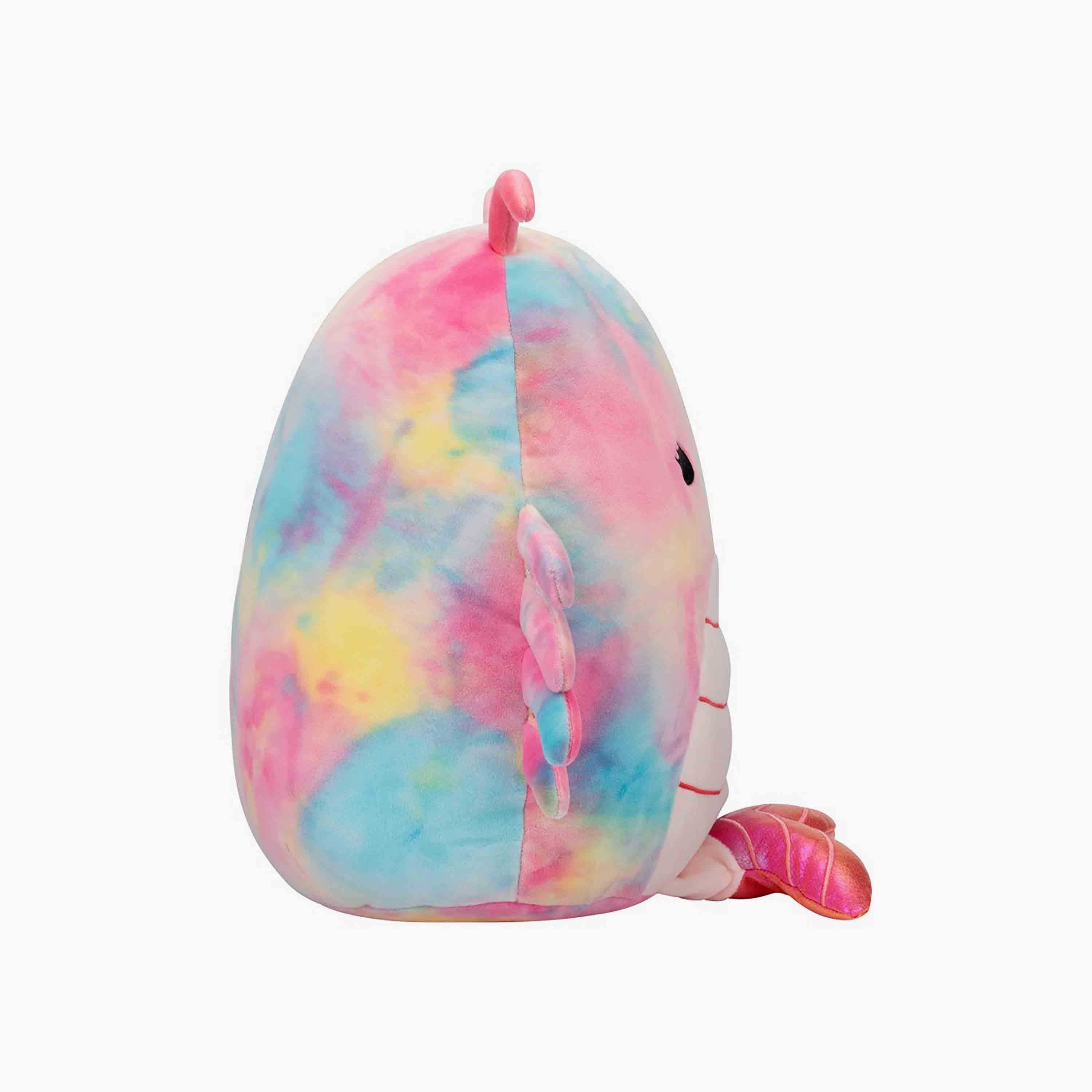 Squishmallows 12'' Candis the Rainbow Tie-Dye Shrimp Plush Toy-toys-plushsofttoys-animals-image-5