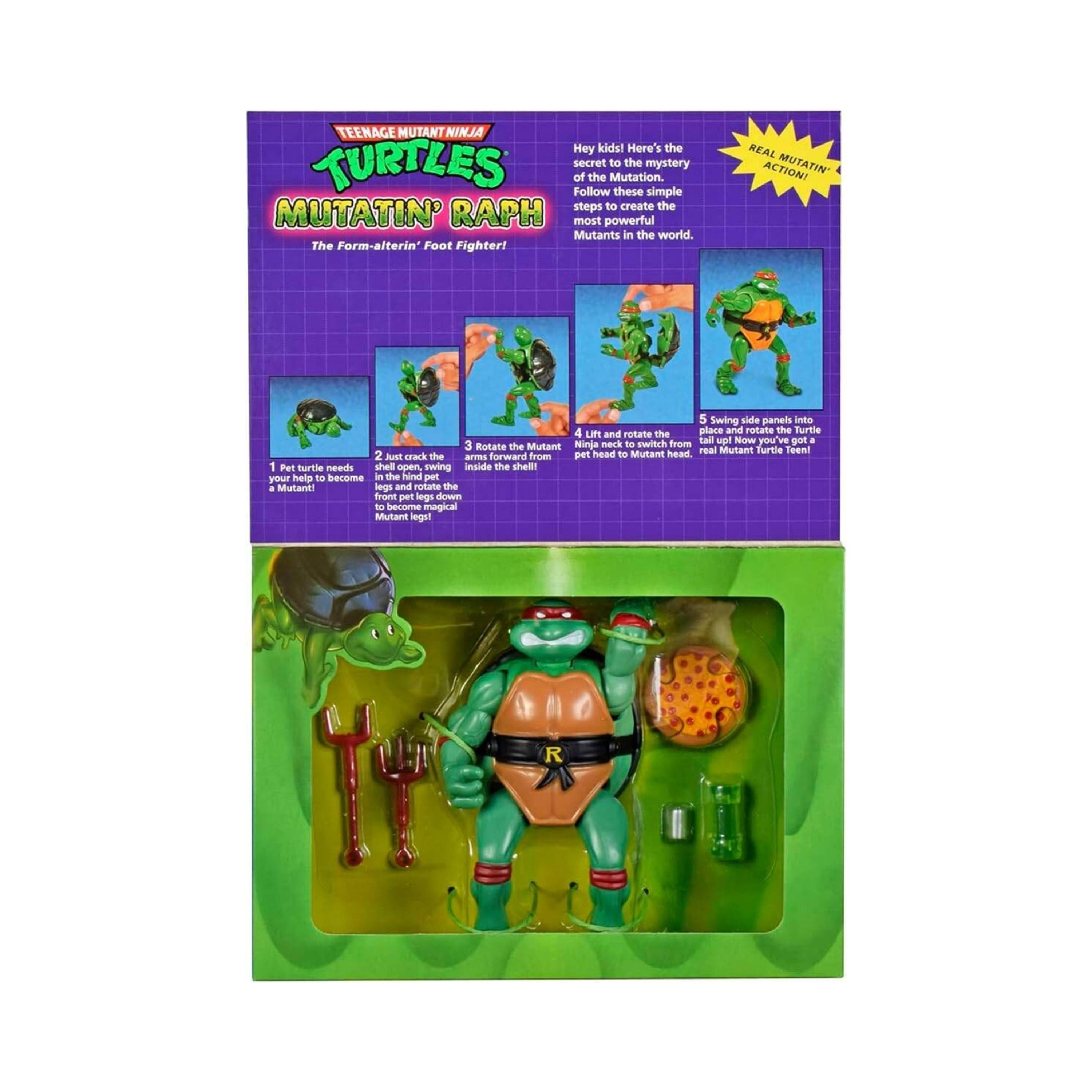 Teenage Mutant Ninja Turtle Classic Mutatin' Raphael Action Figure-toys-playfigures-actionfigures-image-1