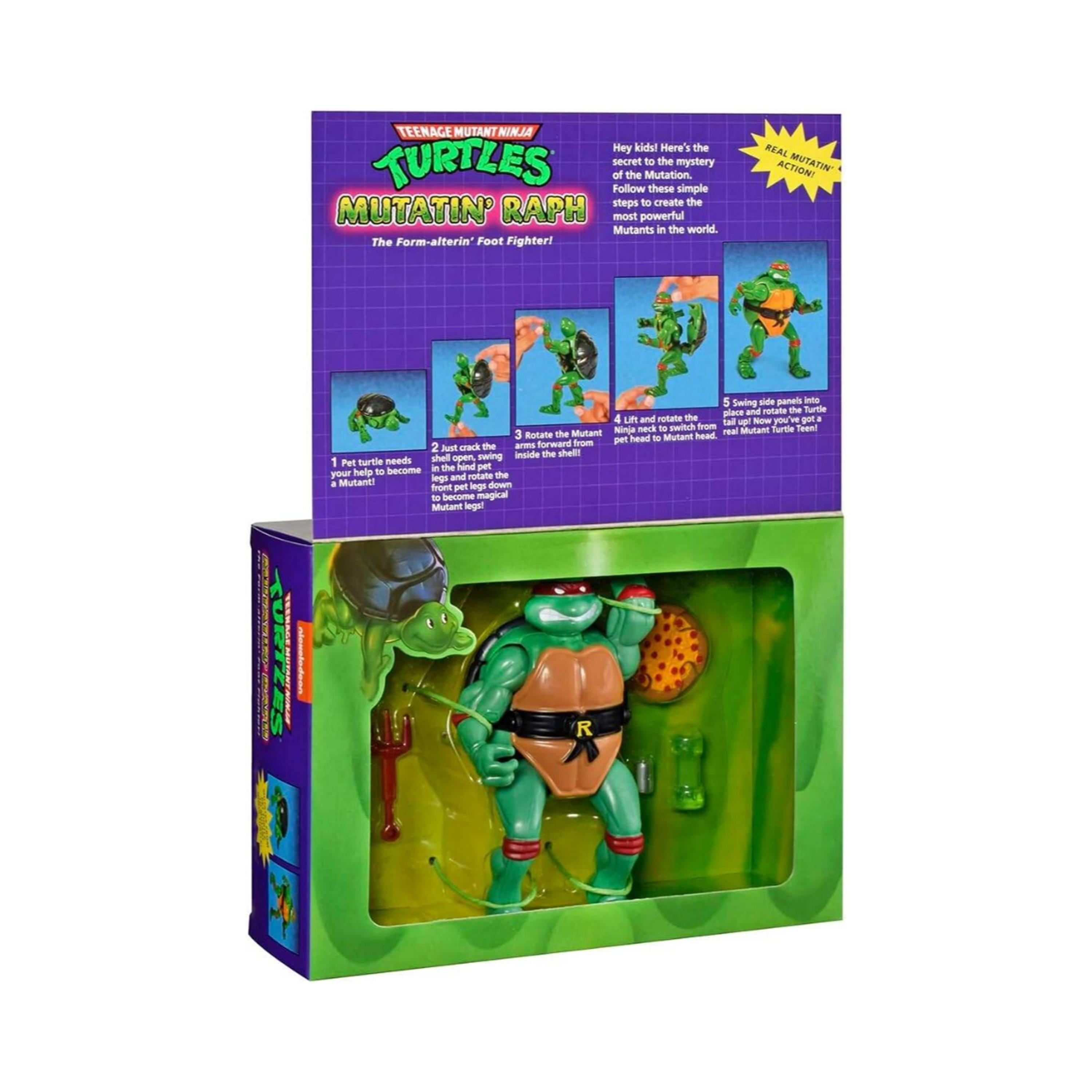 Teenage Mutant Ninja Turtle Classic Mutatin' Raphael Action Figure-toys-playfigures-actionfigures-image-2