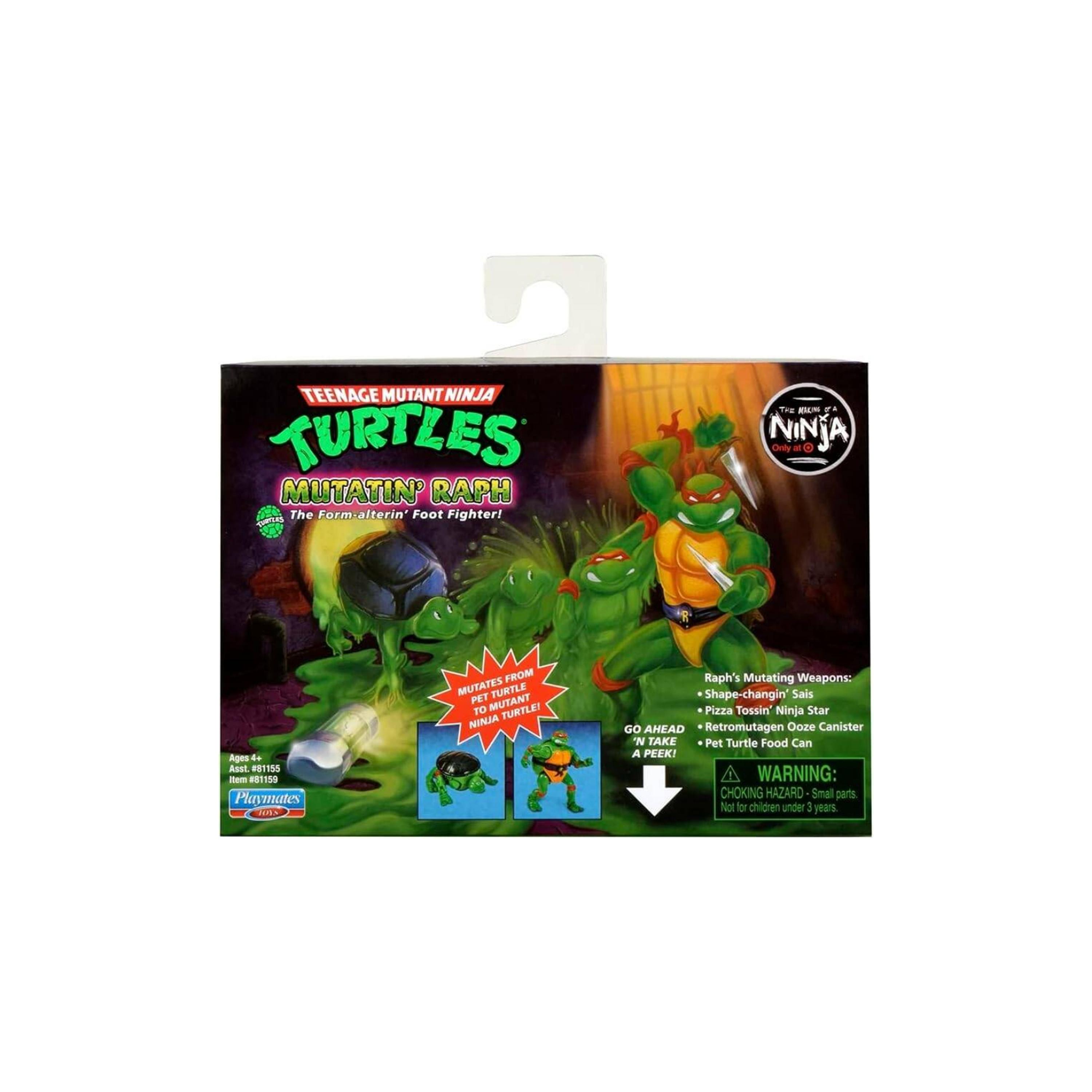 Teenage Mutant Ninja Turtle Classic Mutatin' Raphael Action Figure-toys-playfigures-actionfigures-image-3