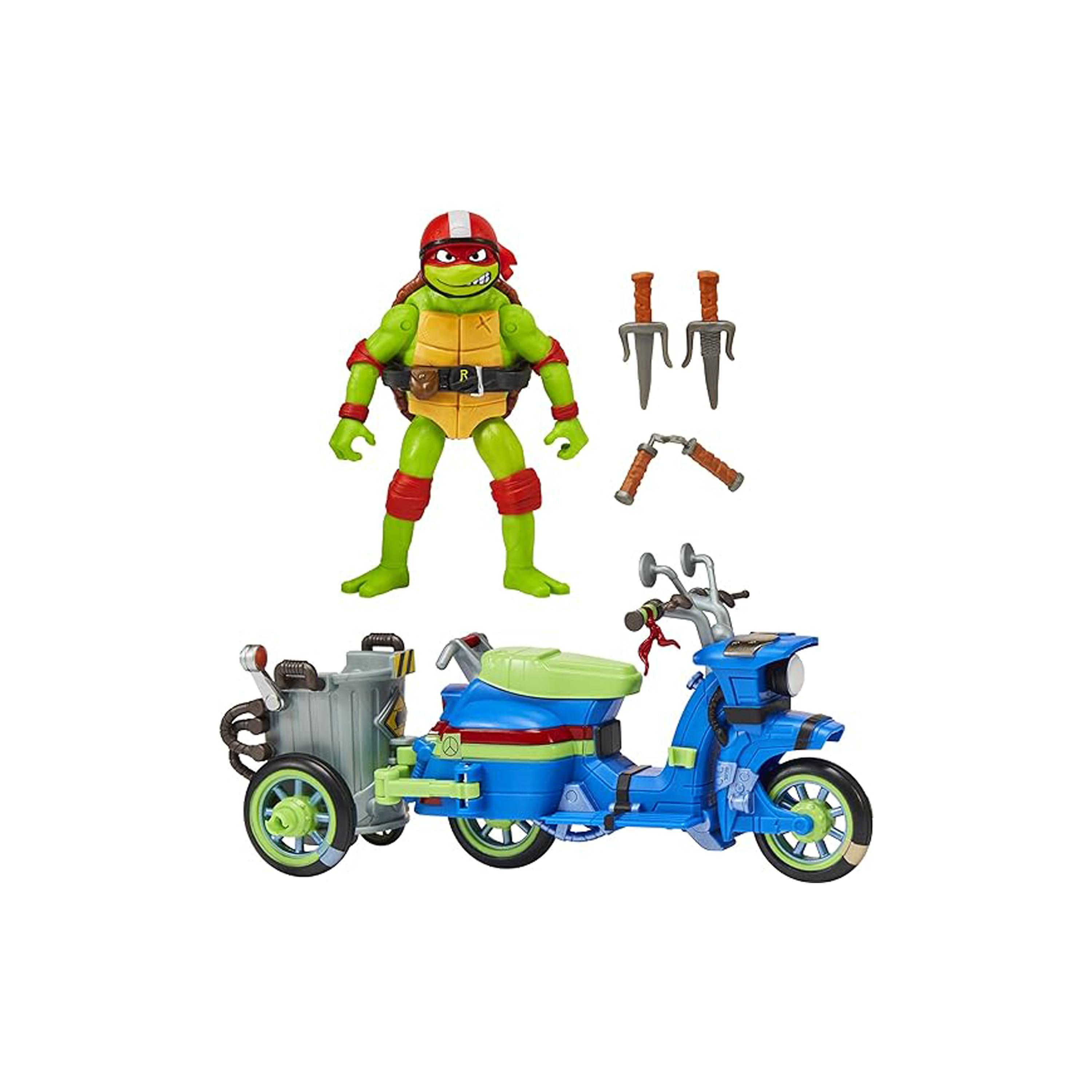 Teenage Mutant Ninja Turtle Battle Cycle With Raphael Action Figure-toys-playfigures-actionfigures-image-1