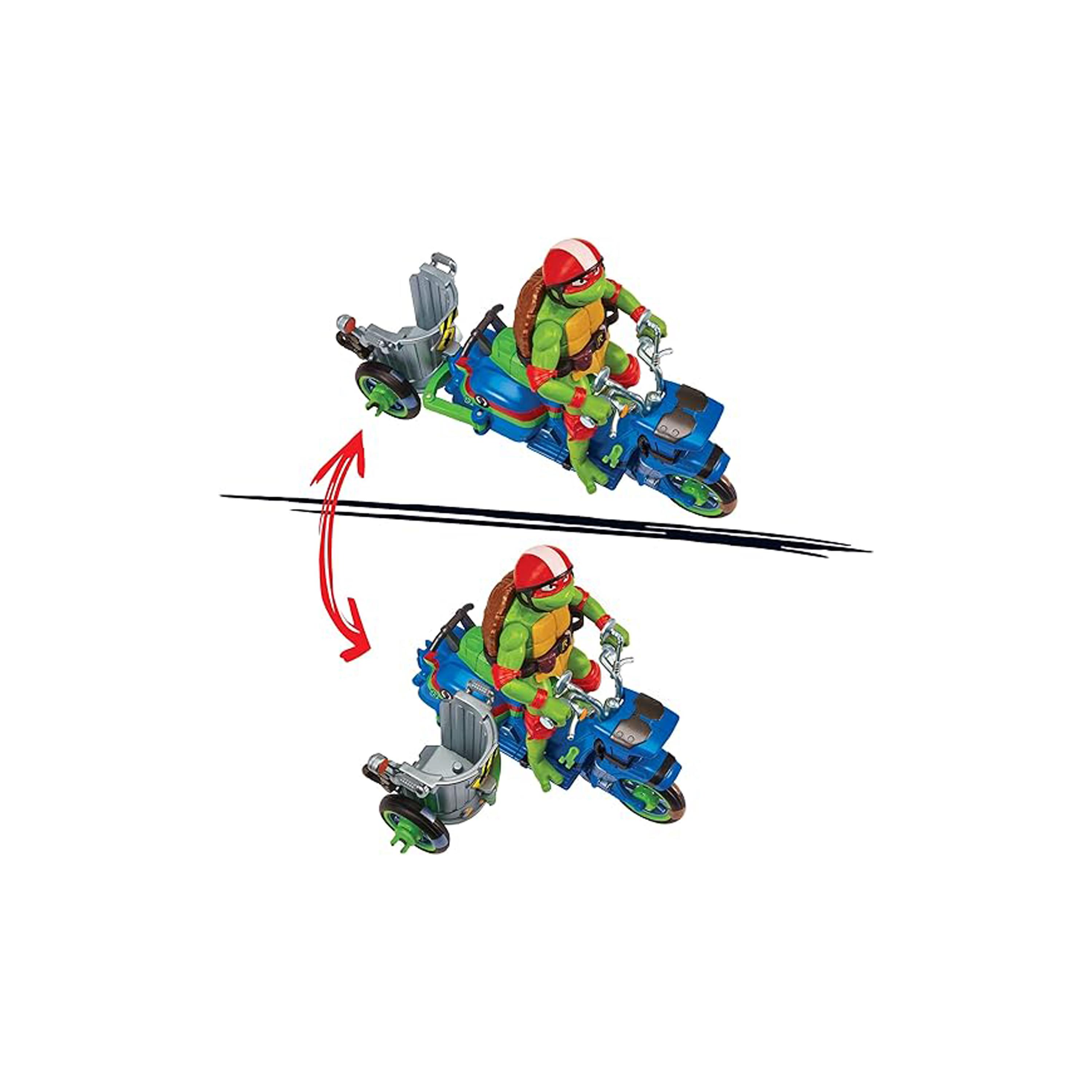 Teenage Mutant Ninja Turtle Battle Cycle With Raphael Action Figure-toys-playfigures-actionfigures-image-2
