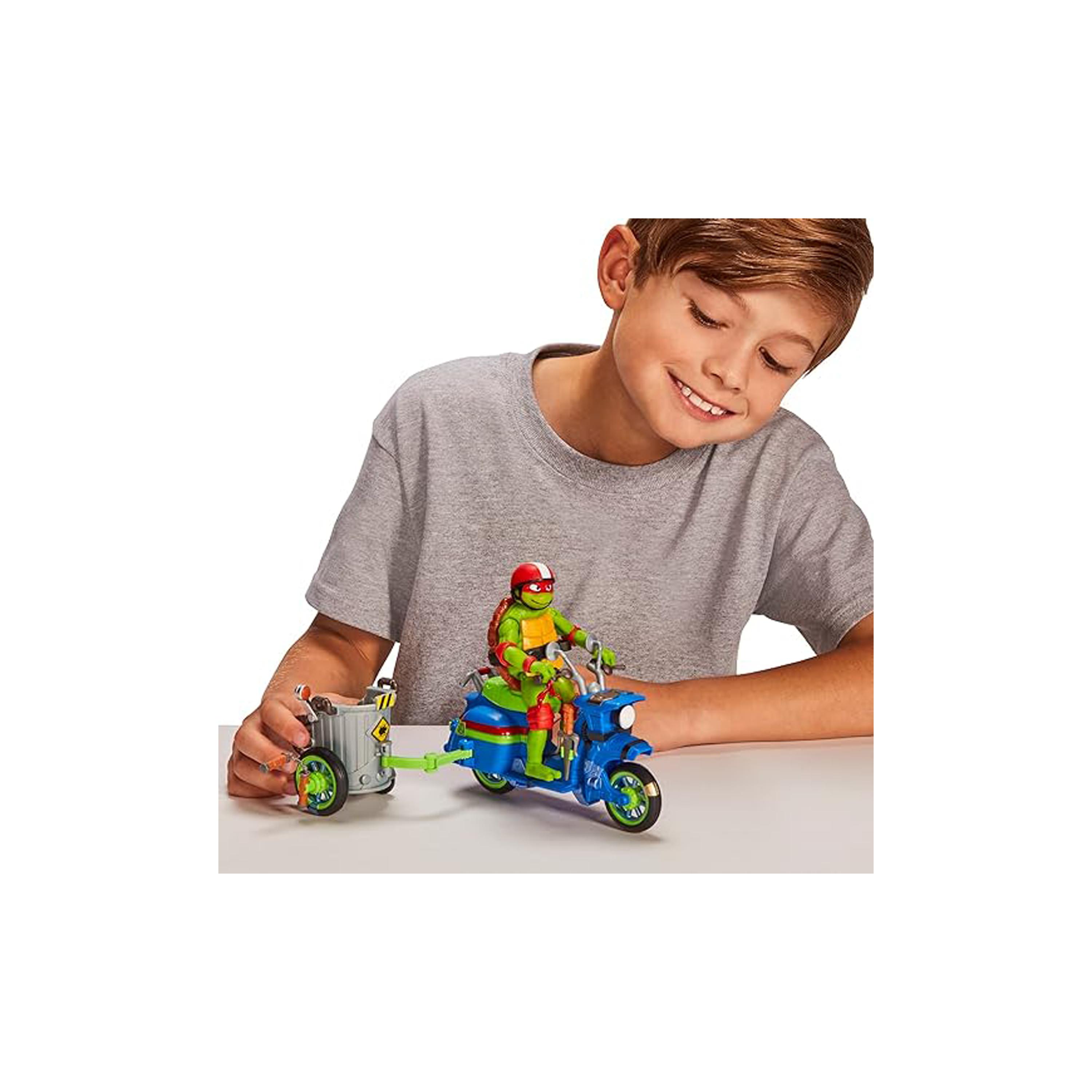 Teenage Mutant Ninja Turtle Battle Cycle With Raphael Action Figure-toys-playfigures-actionfigures-image-3