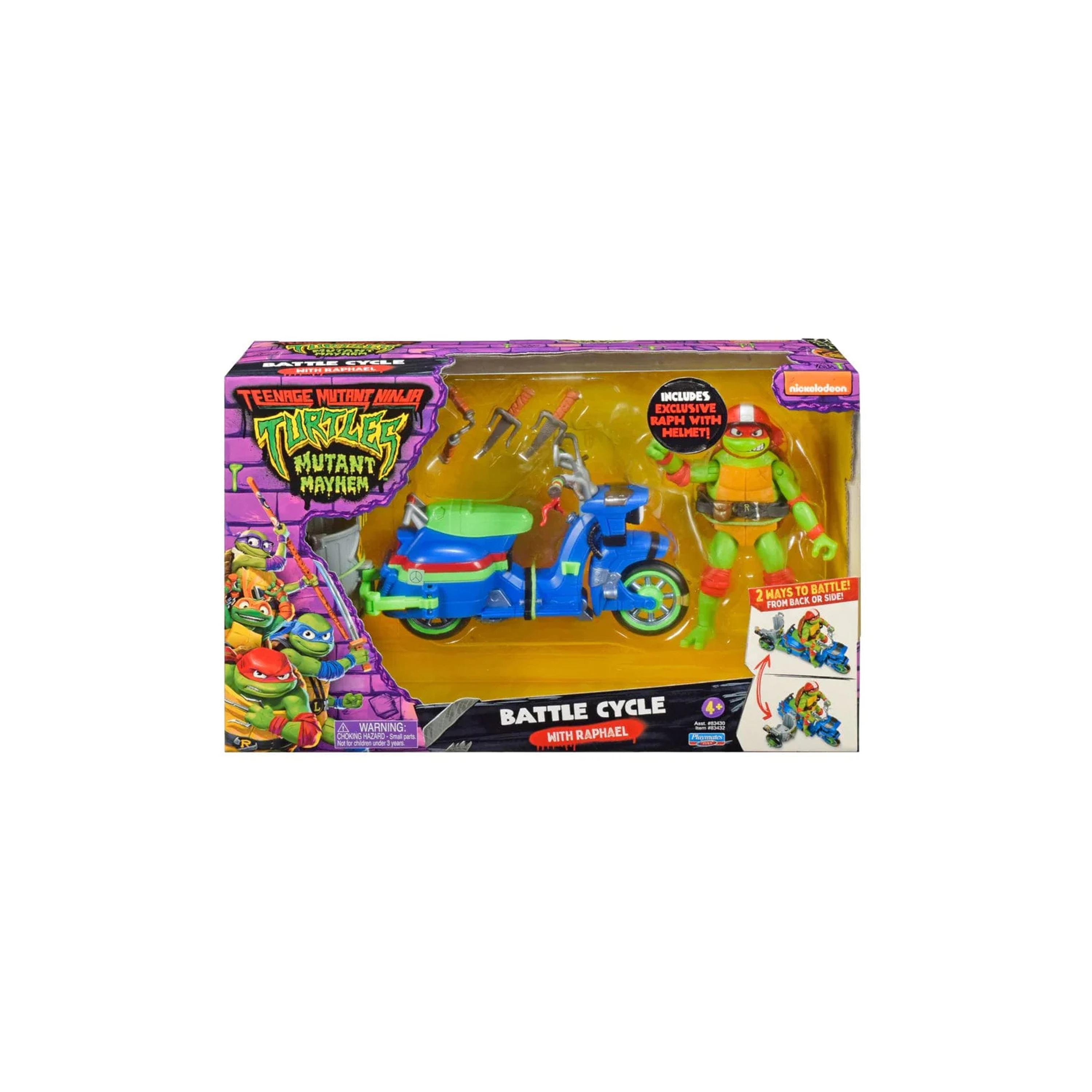 Teenage Mutant Ninja Turtle Battle Cycle With Raphael Action Figure-toys-playfigures-actionfigures-image-4