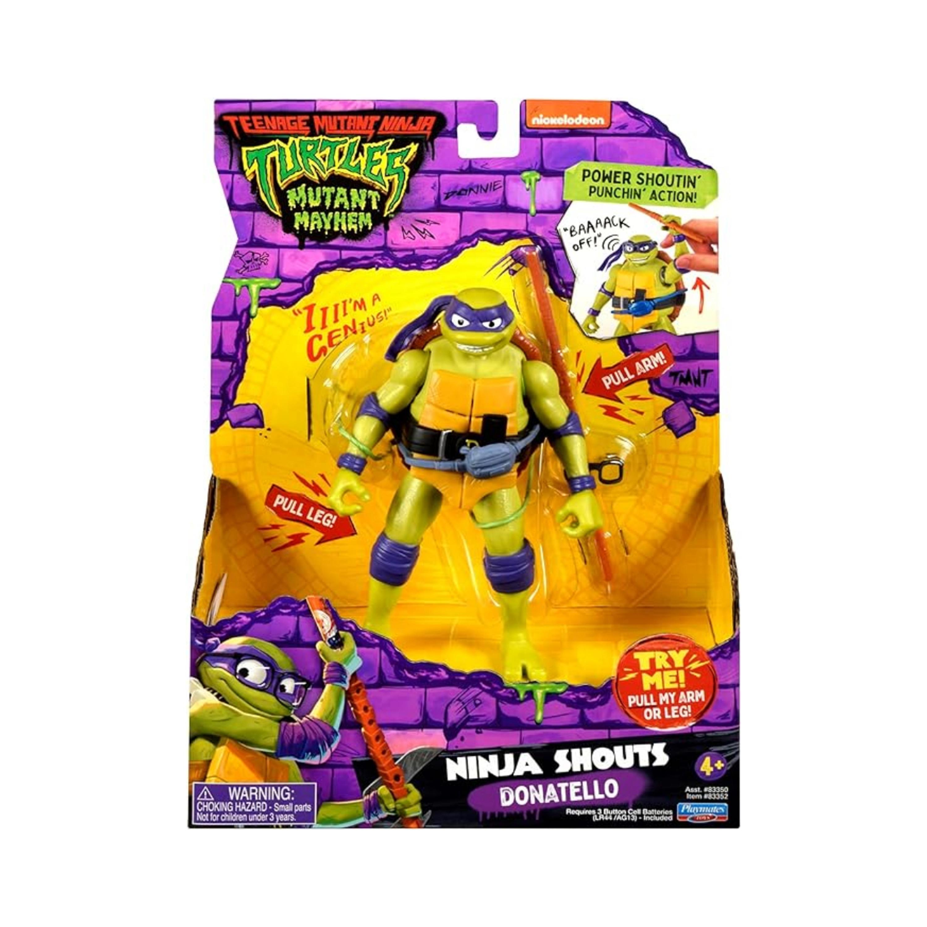 Teenage Mutant Ninja Turtle Ninja Shouts Donatello Action Figure-toys-playfigures-actionfigures-image-4