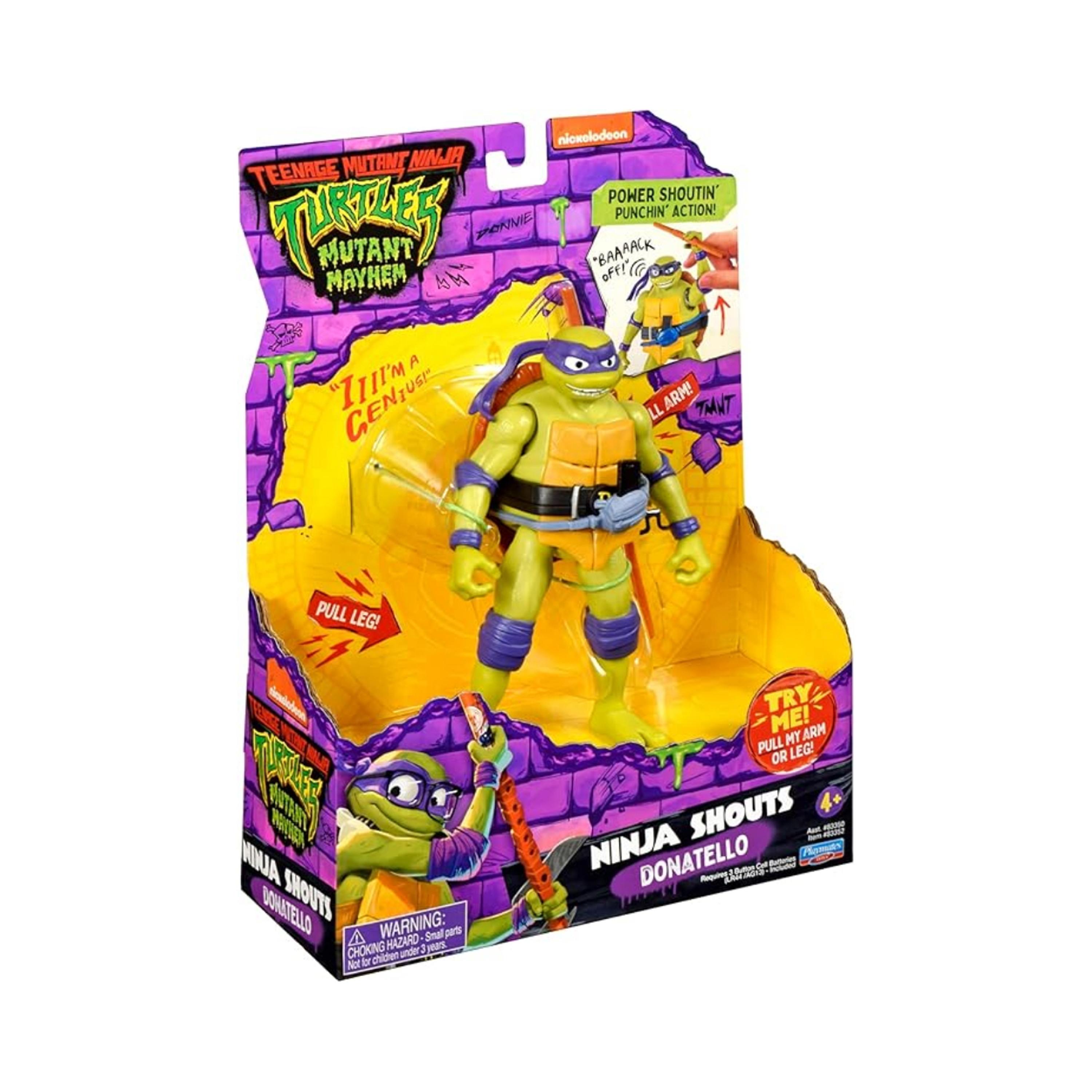 Teenage Mutant Ninja Turtle Ninja Shouts Donatello Action Figure-toys-playfigures-actionfigures-image-5
