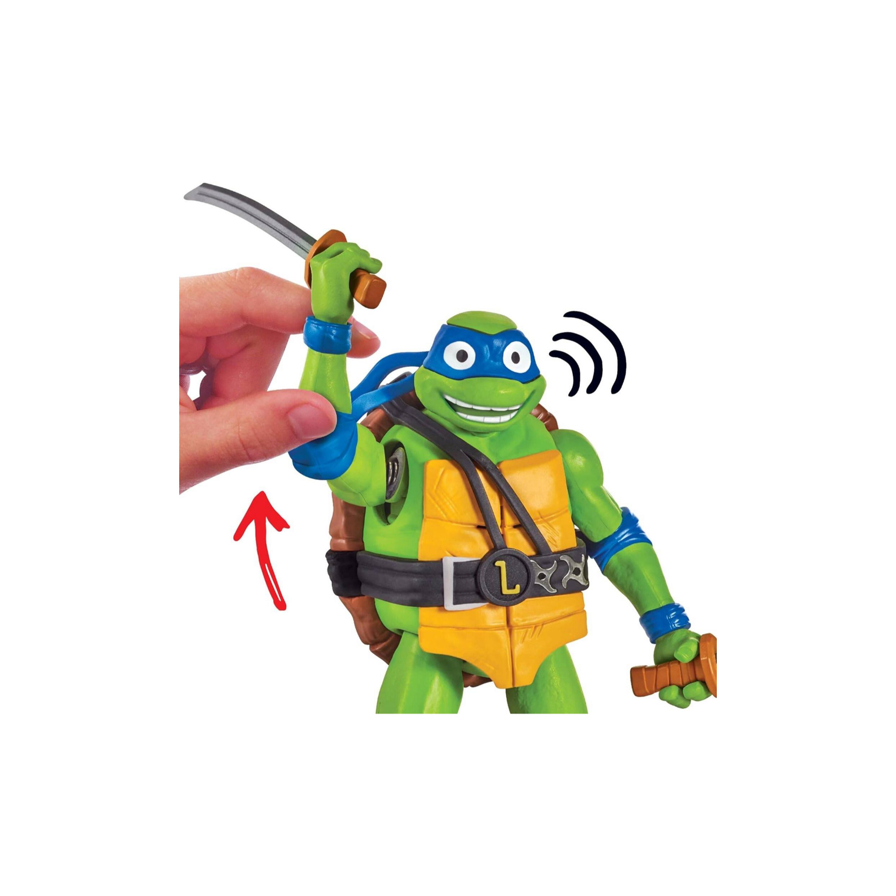 Teenage Mutant Ninja Turtle Ninja Shouts Leonardo Action Figure-toys-playfigures-actionfigures-image-2