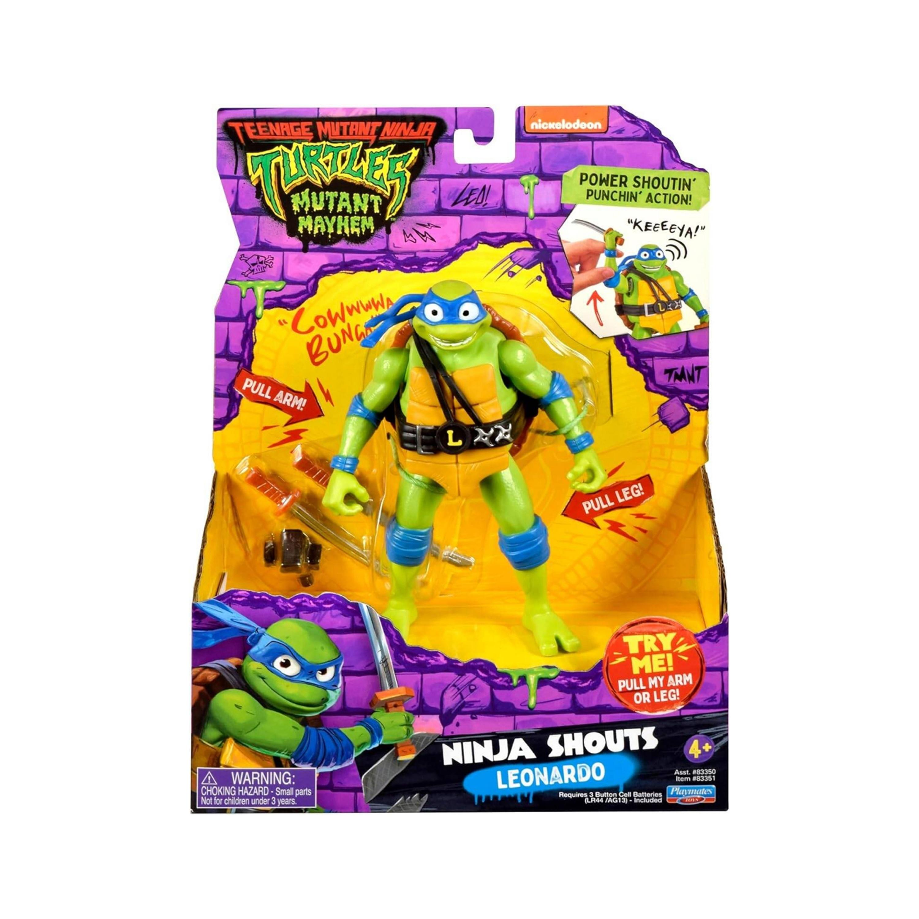 Teenage Mutant Ninja Turtle Ninja Shouts Leonardo Action Figure-toys-playfigures-actionfigures-image-4