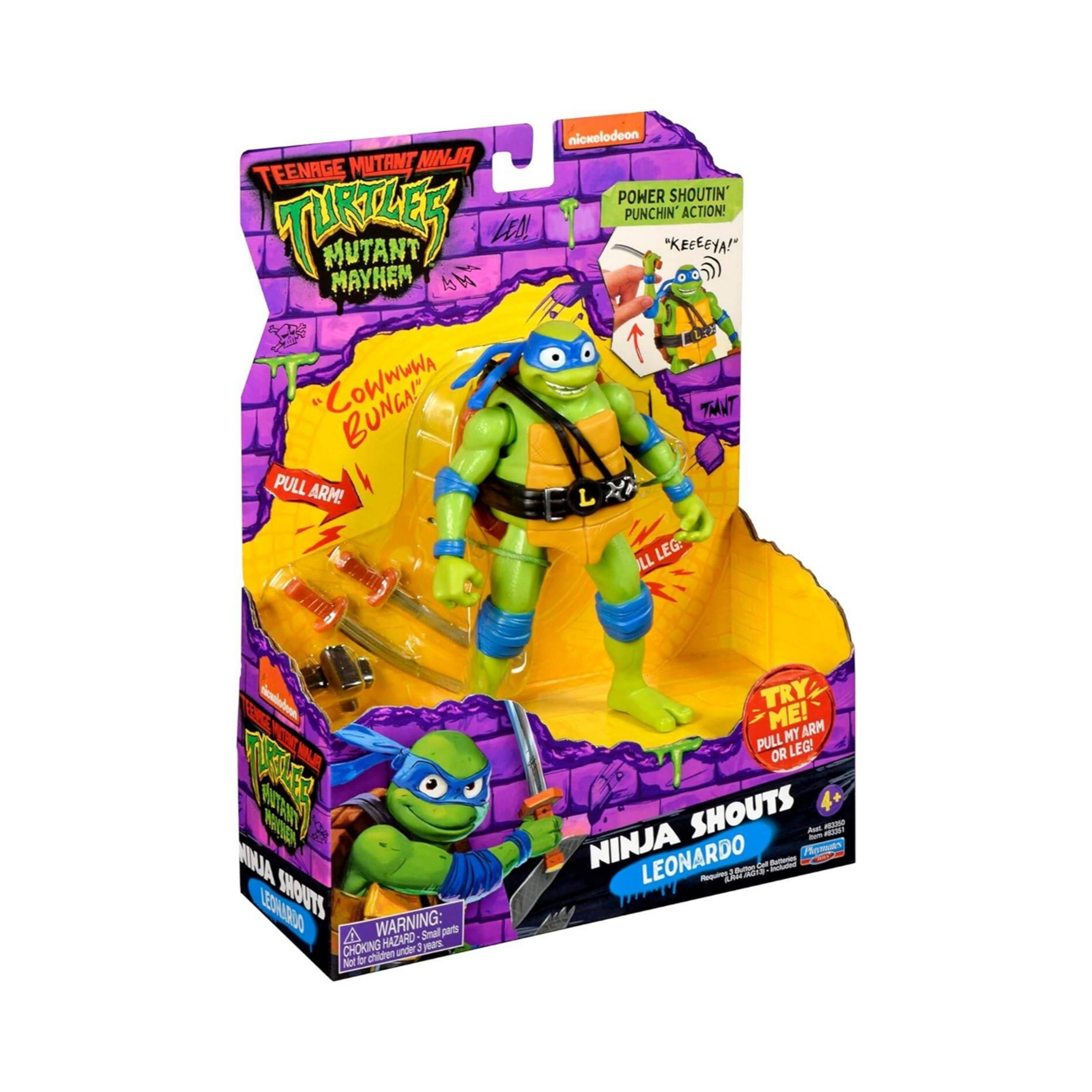Teenage Mutant Ninja Turtle Ninja Shouts Leonardo Action Figure-toys-playfigures-actionfigures-image-5