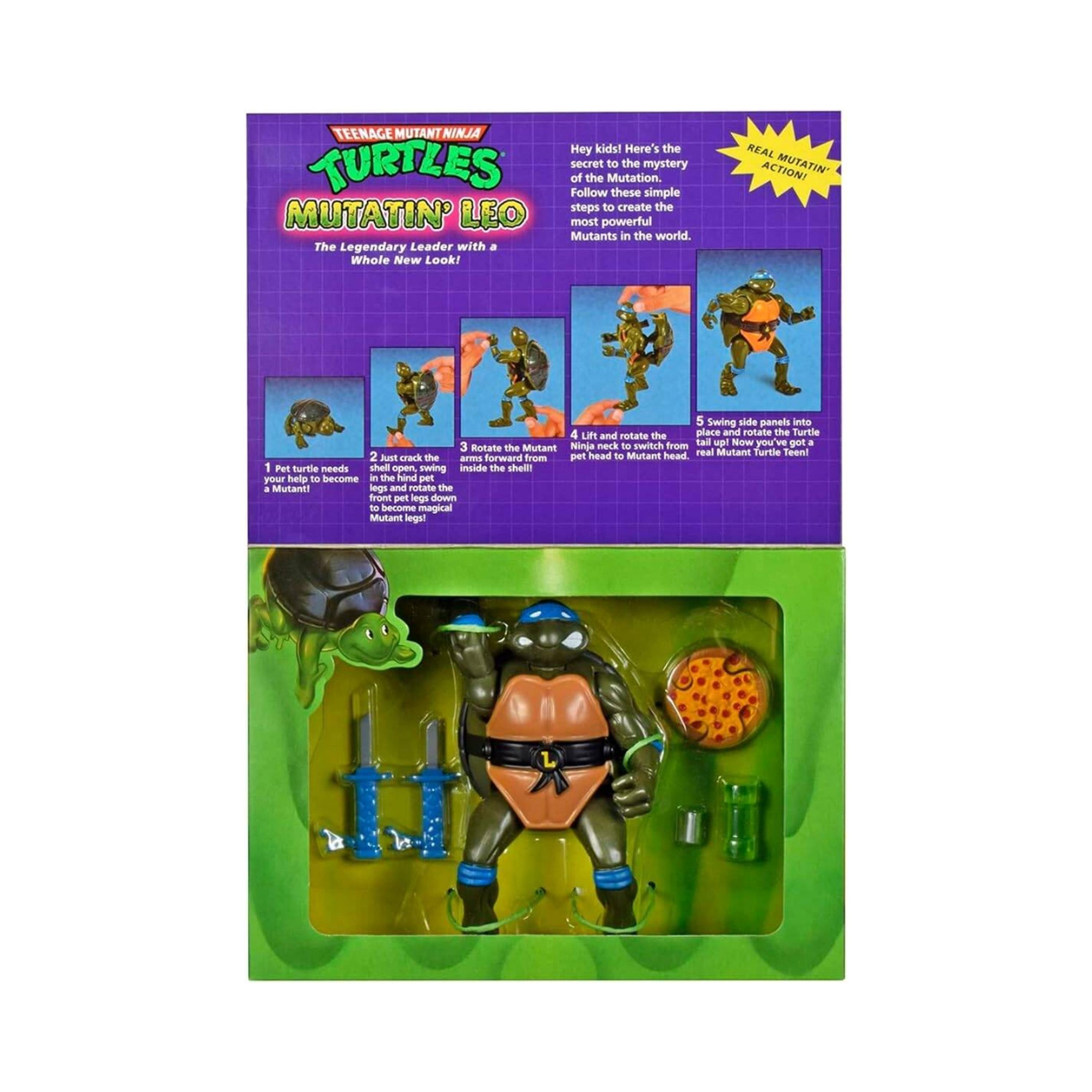 Teenage Mutant Ninja Turtle Classic Mutatin' Leonardo Action Figure-toys-playfigures-actionfigures-image-1