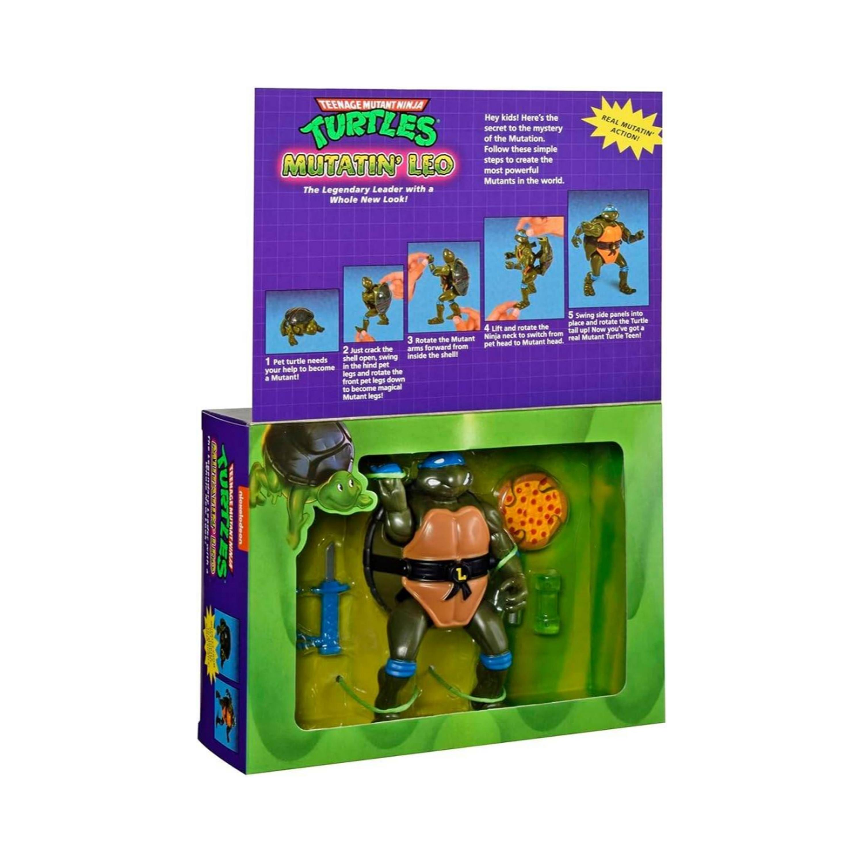 Teenage Mutant Ninja Turtle Classic Mutatin' Leonardo Action Figure-toys-playfigures-actionfigures-image-2