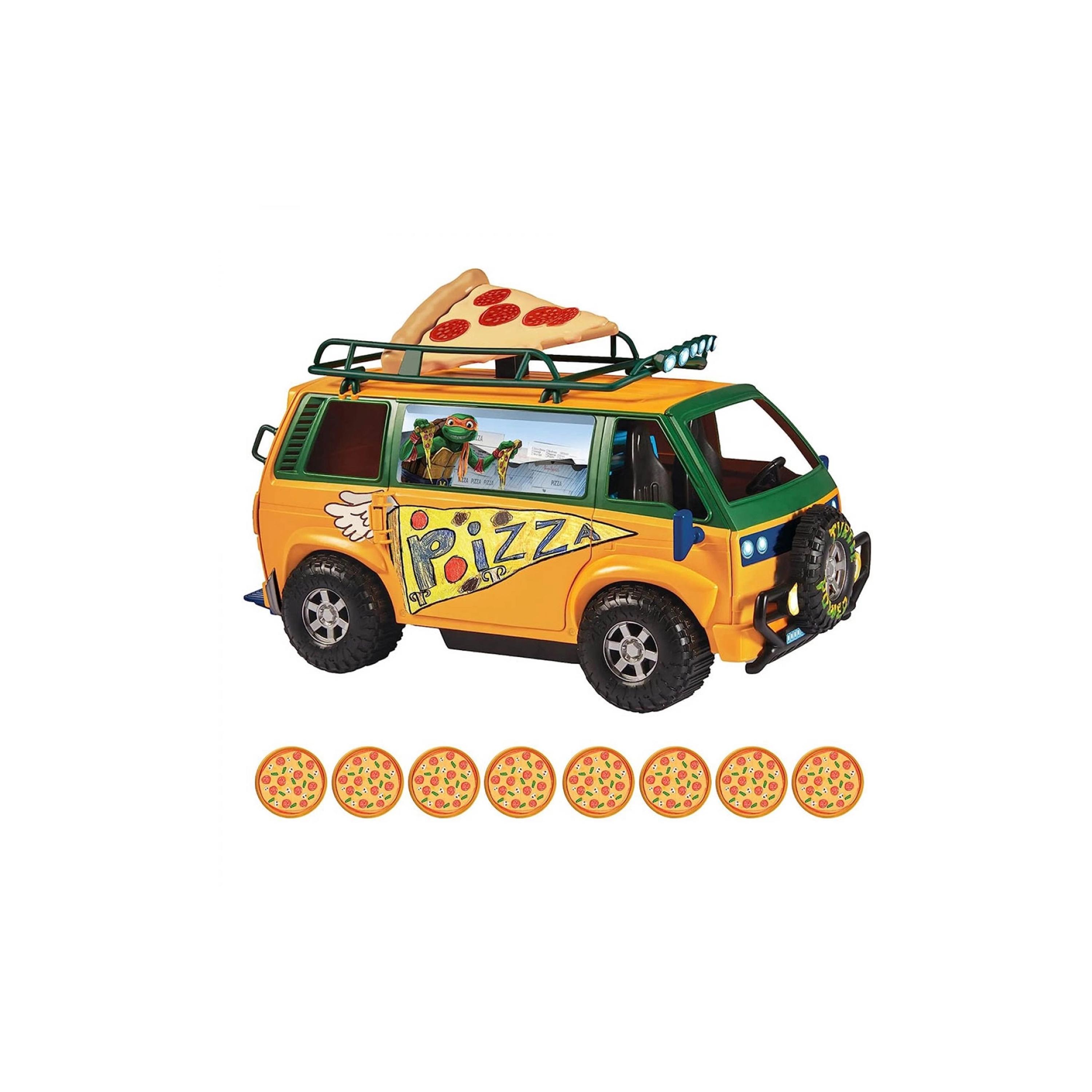 Teenage Mutant Ninja Turtles Movie Pizzafire Van-toys-playfigures-actionplaysets-image-1