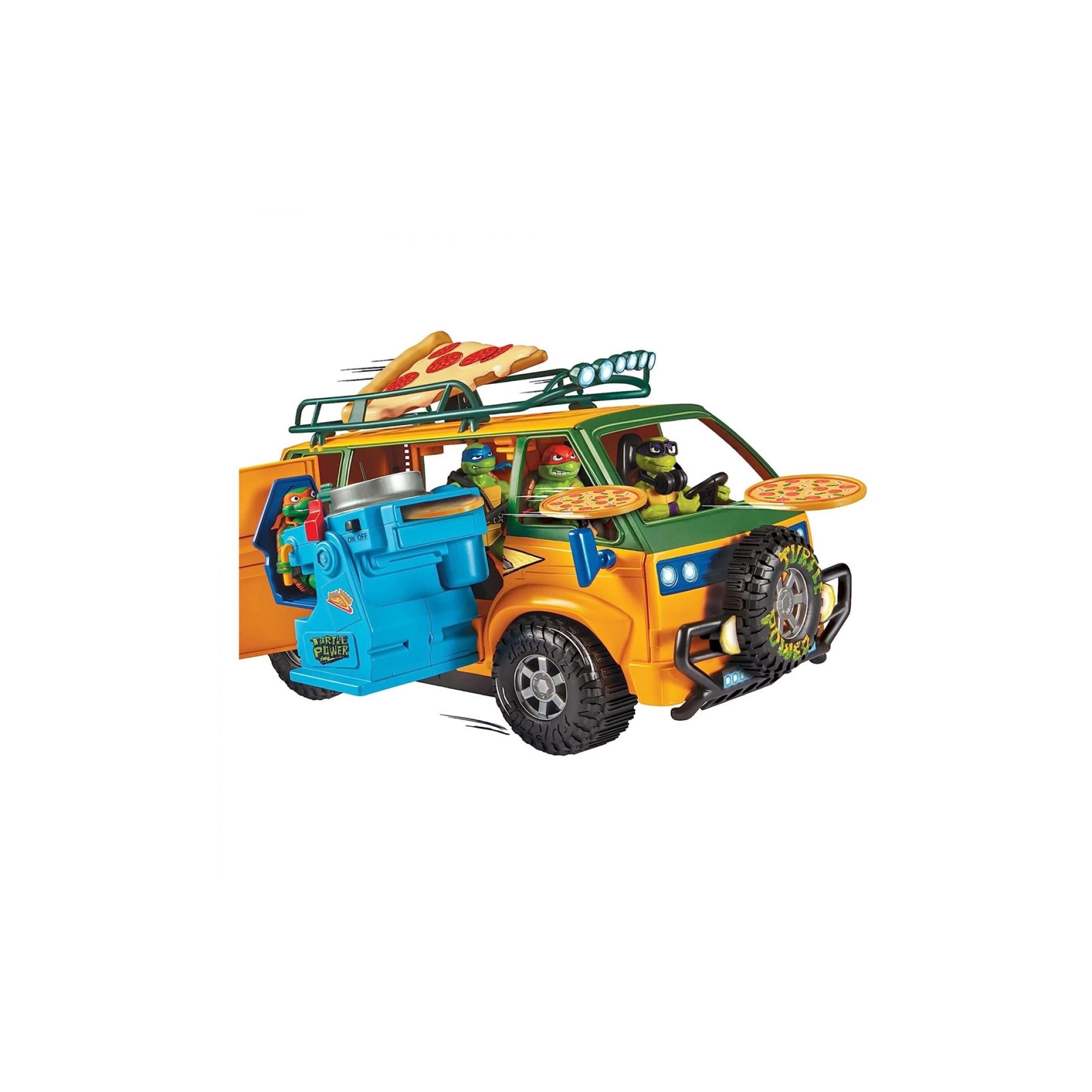 Teenage Mutant Ninja Turtles Movie Pizzafire Van-toys-playfigures-actionplaysets-image-2