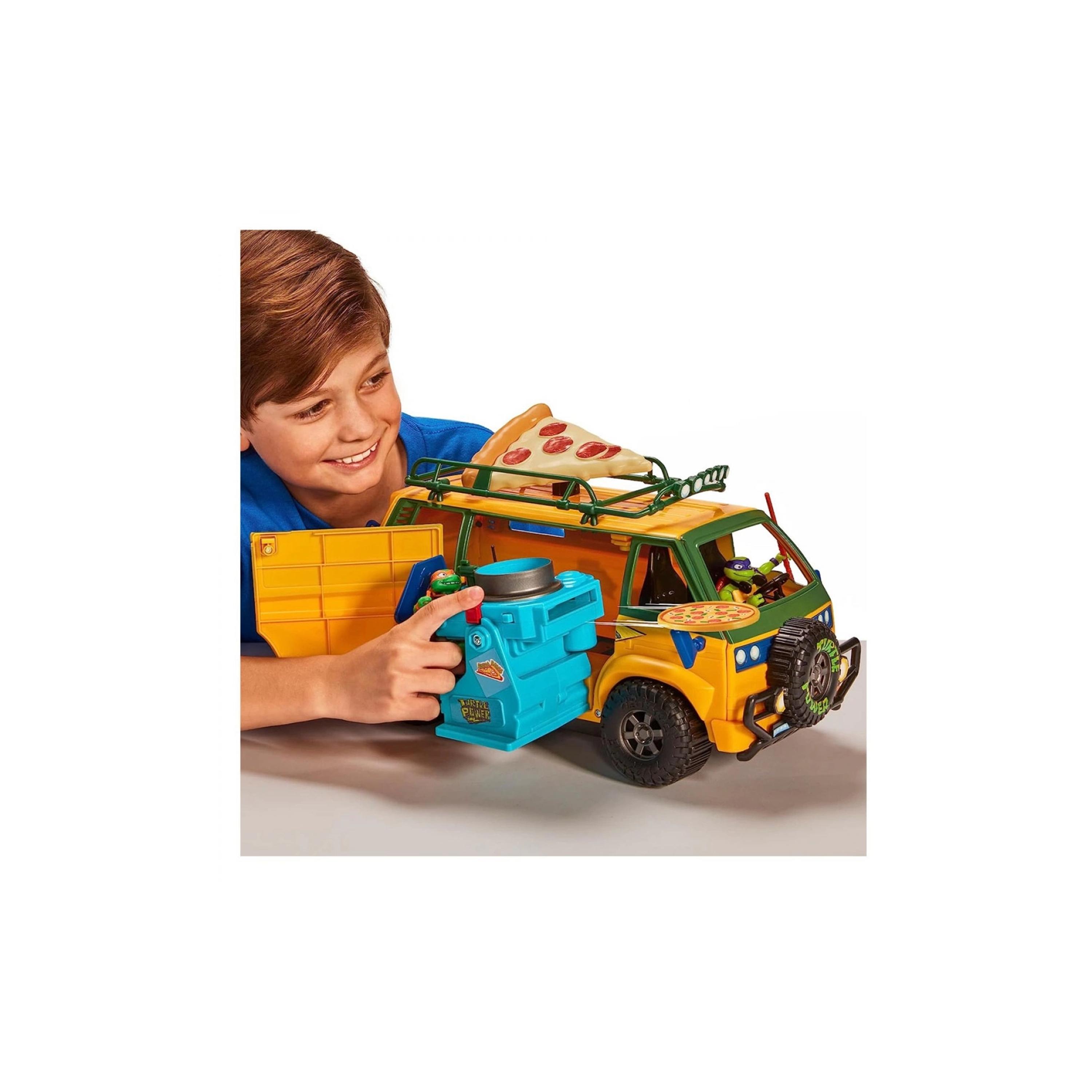 Teenage Mutant Ninja Turtles Movie Pizzafire Van-toys-playfigures-actionplaysets-image-3