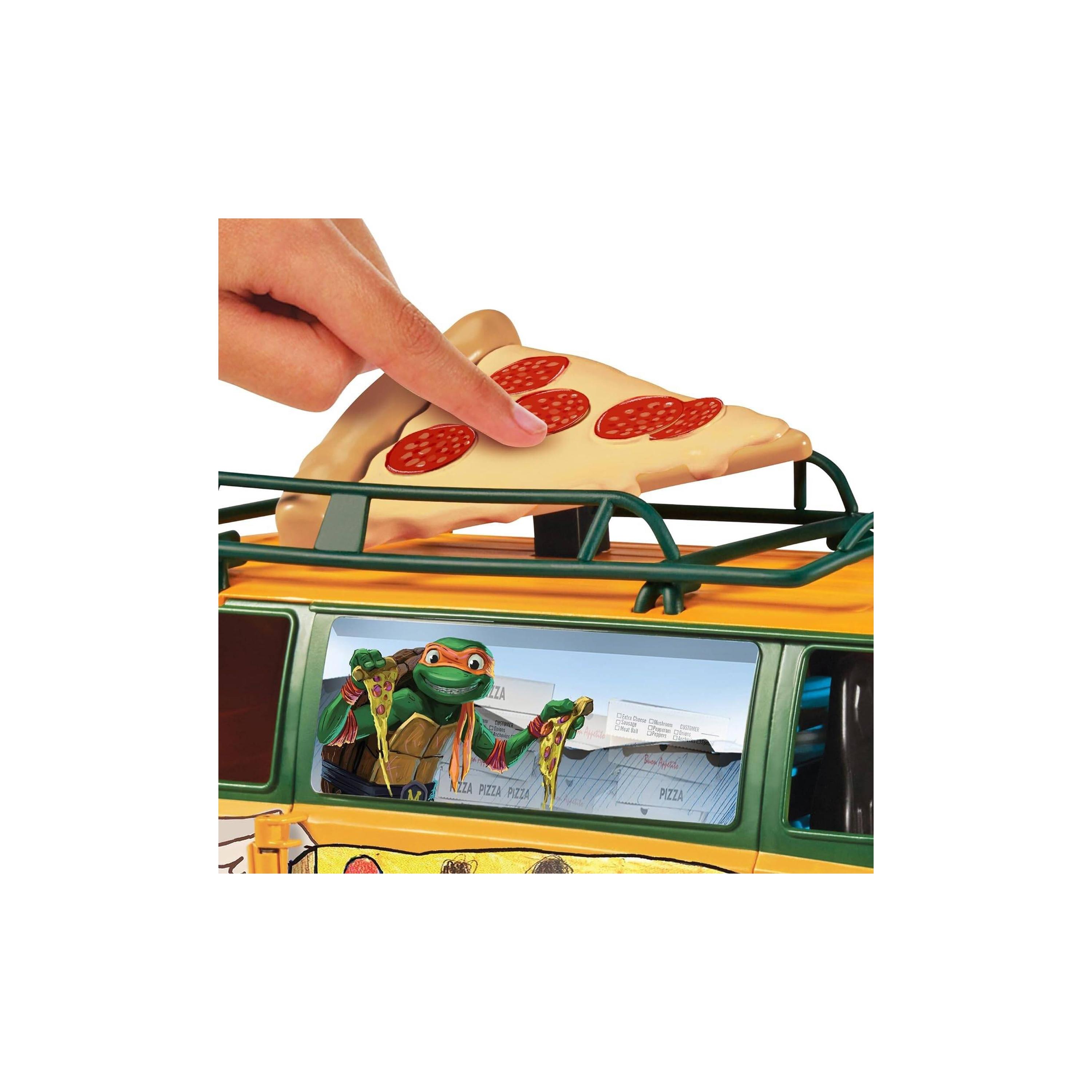 Teenage Mutant Ninja Turtles Movie Pizzafire Van-toys-playfigures-actionplaysets-image-4