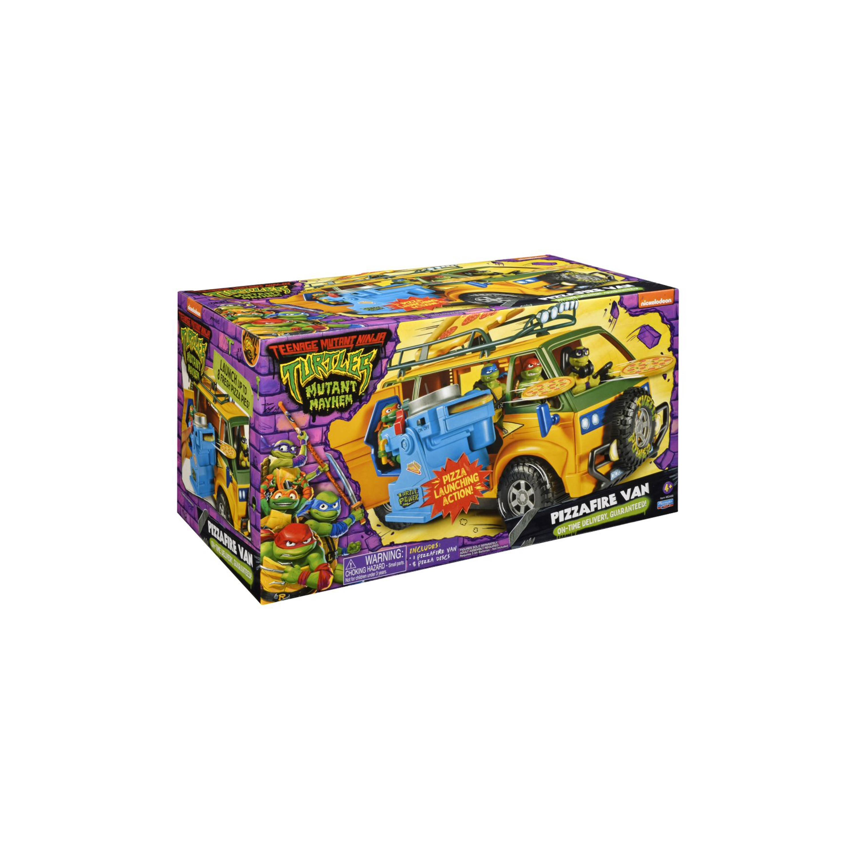 Teenage Mutant Ninja Turtles Movie Pizzafire Van-toys-playfigures-actionplaysets-image-5