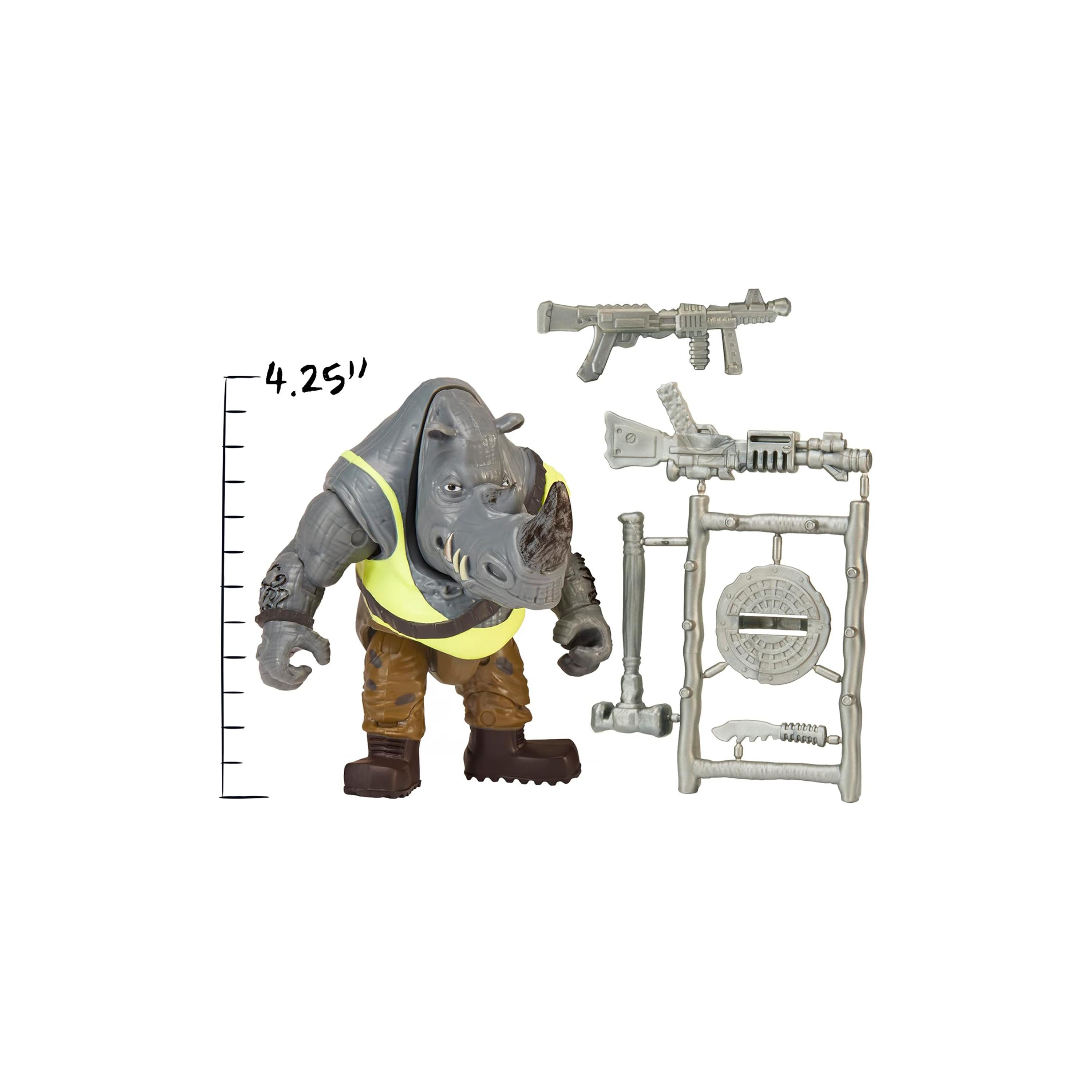 Teenage Mutant Ninja Turtle Rocksteady Mutant Muscle Action Figure-toys-playfigures-actionfigures-image-2