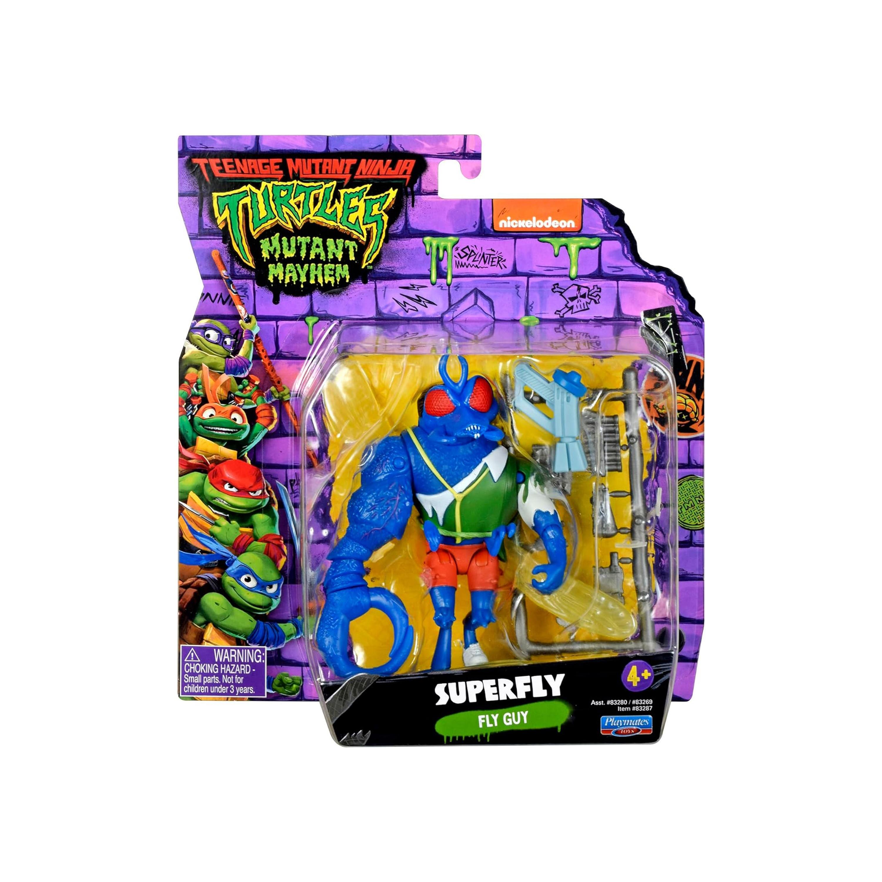 Teenage Mutant Ninja Turtle Superfly Fly Guy Action Figure-toys-playfigures-actionfigures-image-5