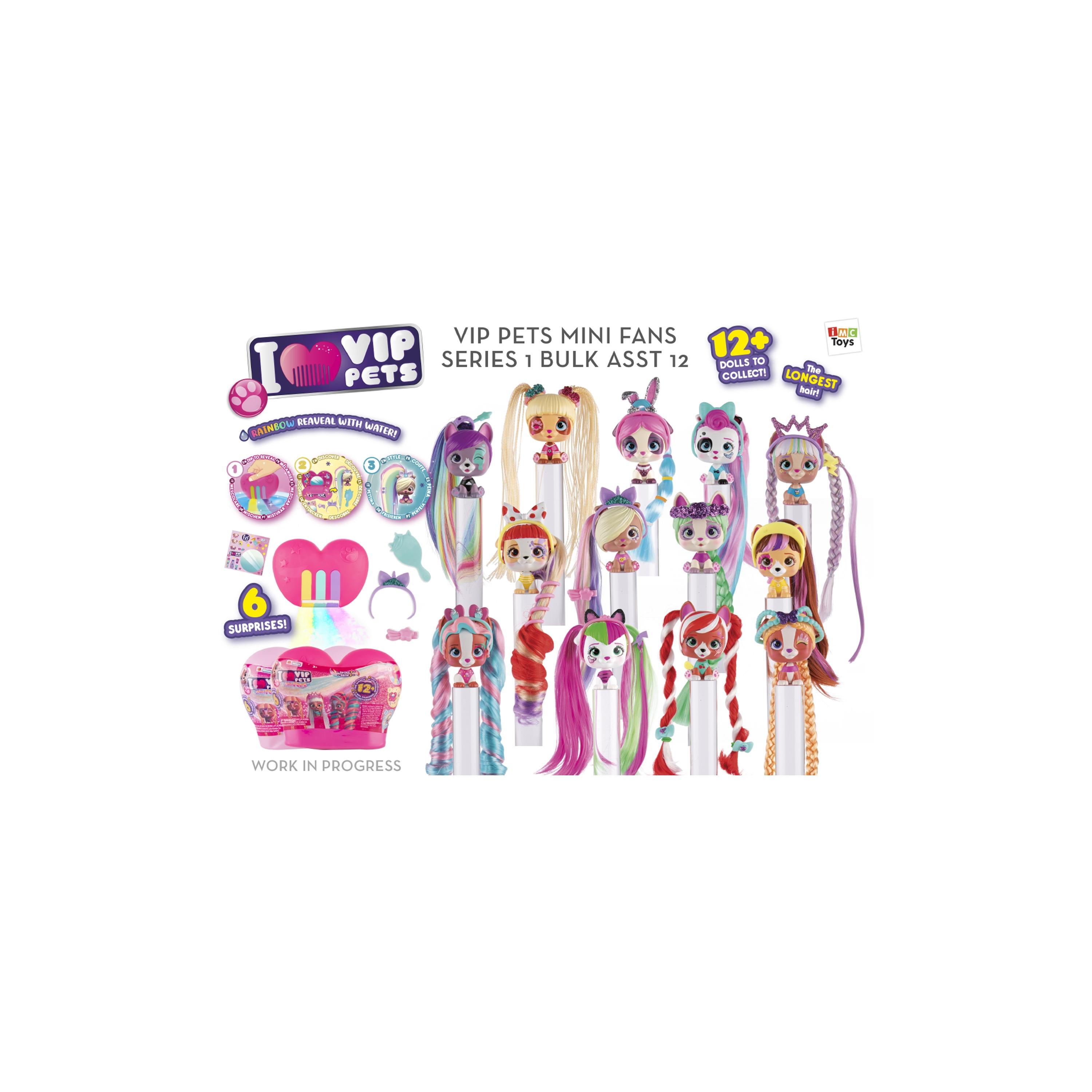 VIP Pets Mini Fans Surprise Collectable Mini Dog Doll Playset - Assorted-toys-dollsandplaysets-dollplaysets-image-1