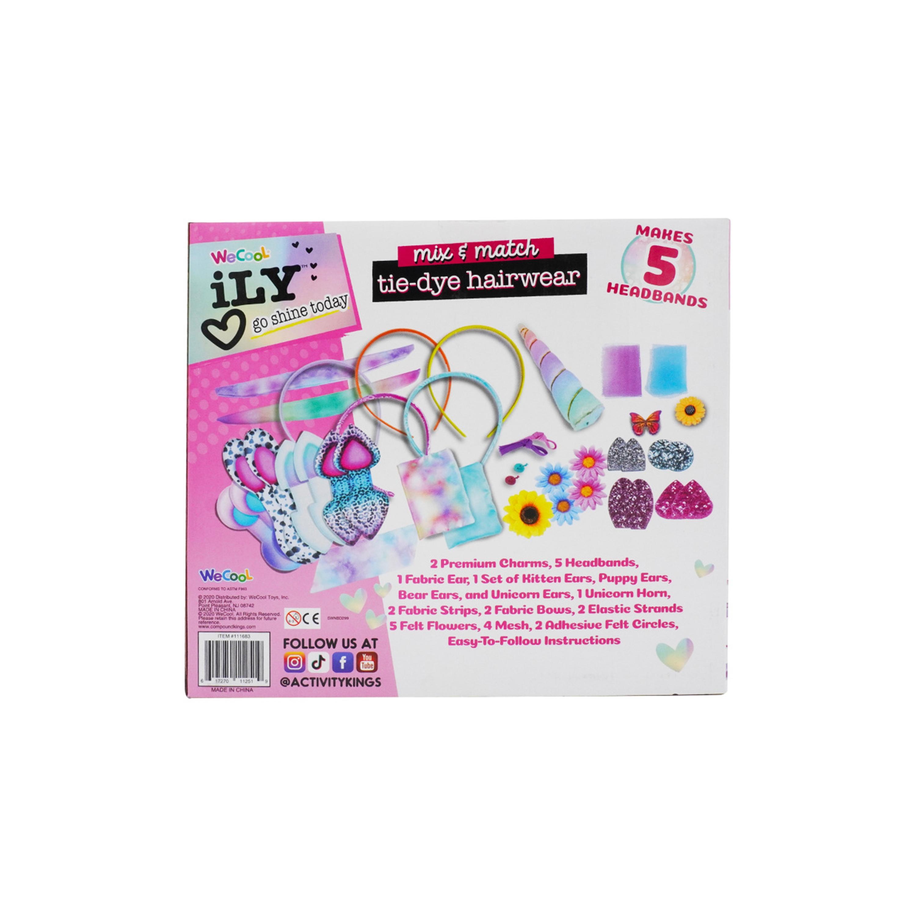 We Cool Activity King DIY Tie Dye Hairwear Playset-school-artsandcrafts-image-3