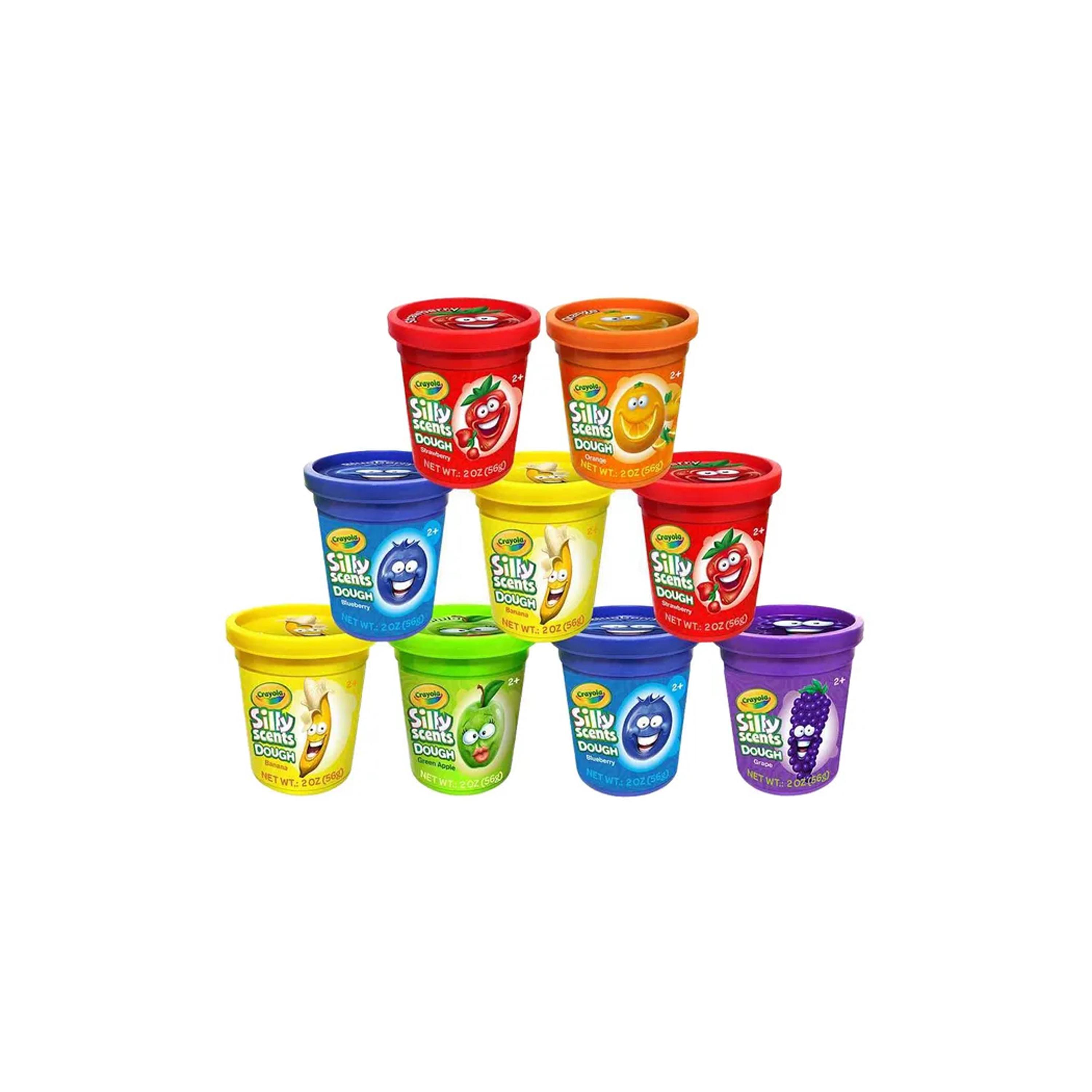 Crayola 9-Piece Silly Scents Scent Dough In Sleeves - Assorted - 2 oz x 3-school-artsandcrafts-image-1