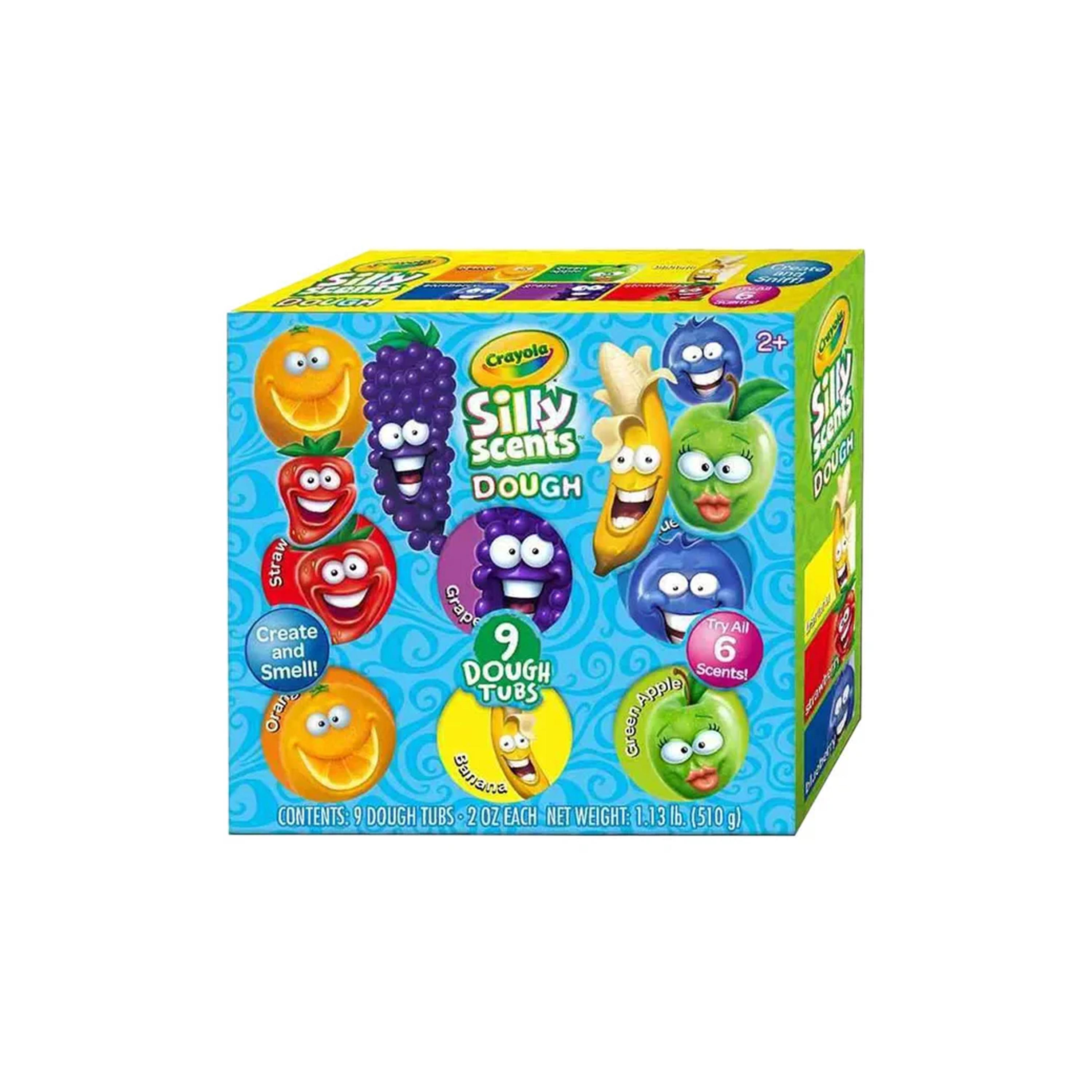 Crayola 9-Piece Silly Scents Scent Dough In Sleeves - Assorted - 2 oz x 3-school-artsandcrafts-image-2