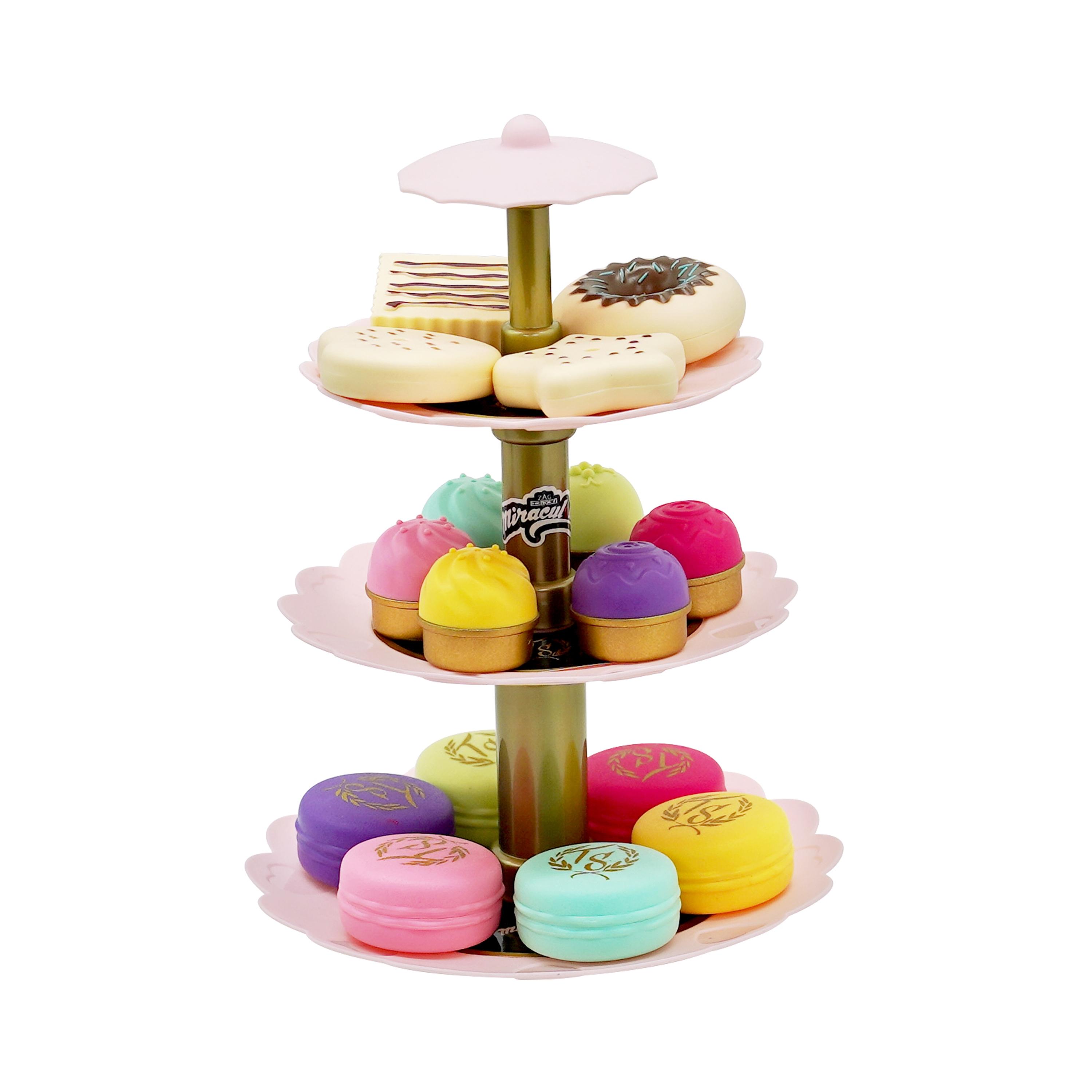 Miraculous Ladybug Macaron Stand Play Set-toys-roleplay-playfoods-image-2