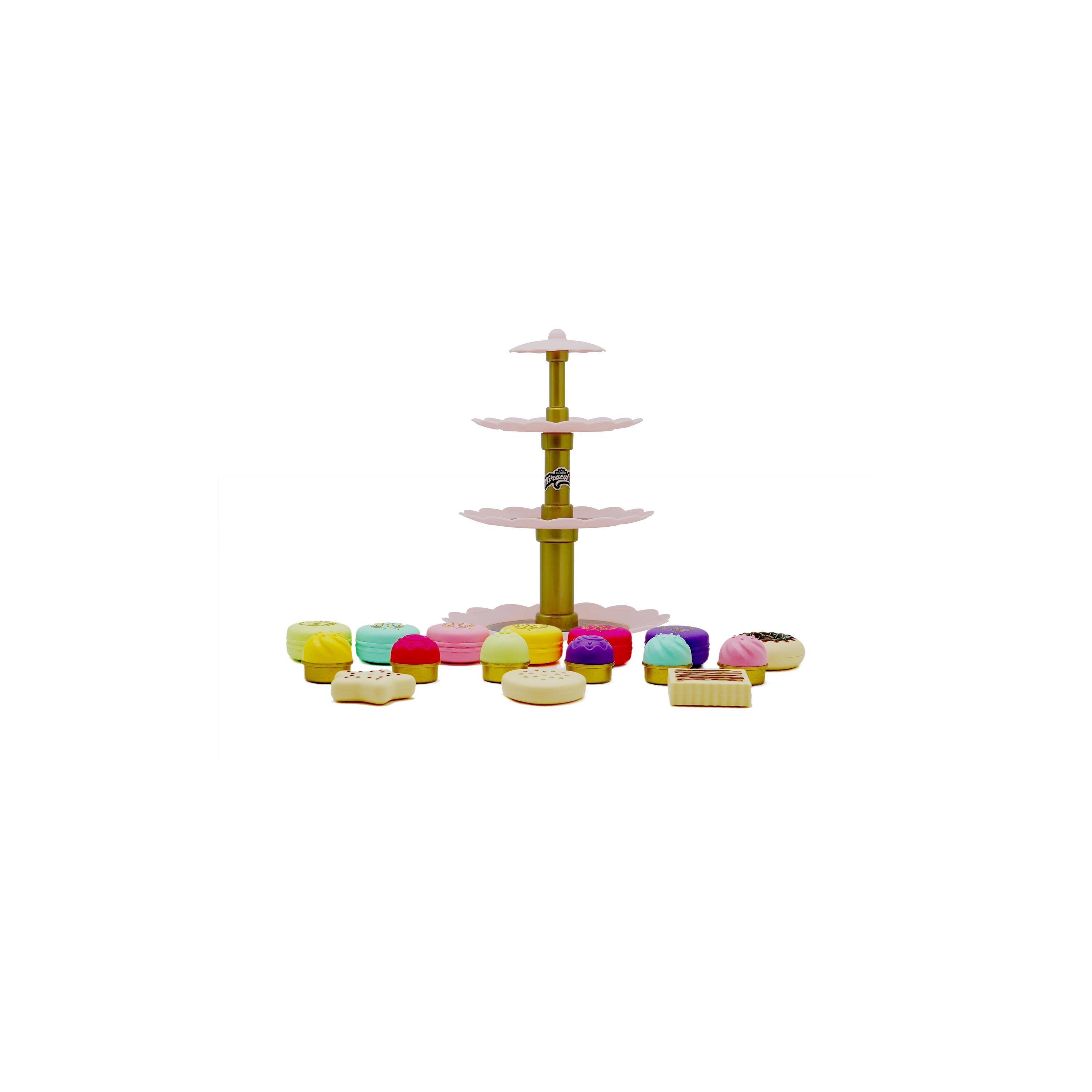 Miraculous Ladybug Macaron Stand Play Set-toys-roleplay-playfoods-image-5