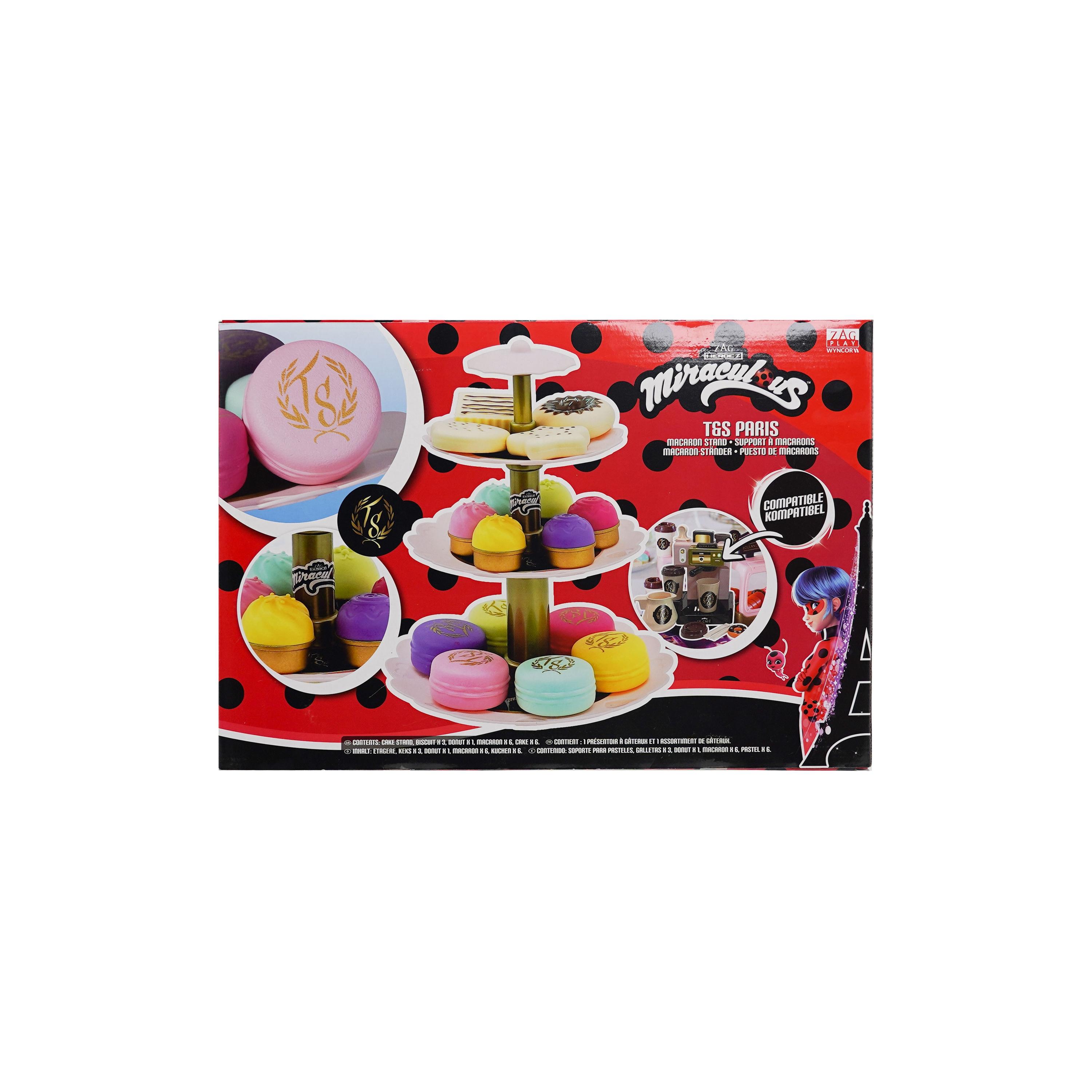Miraculous Ladybug Macaron Stand Play Set-toys-roleplay-playfoods-image-6