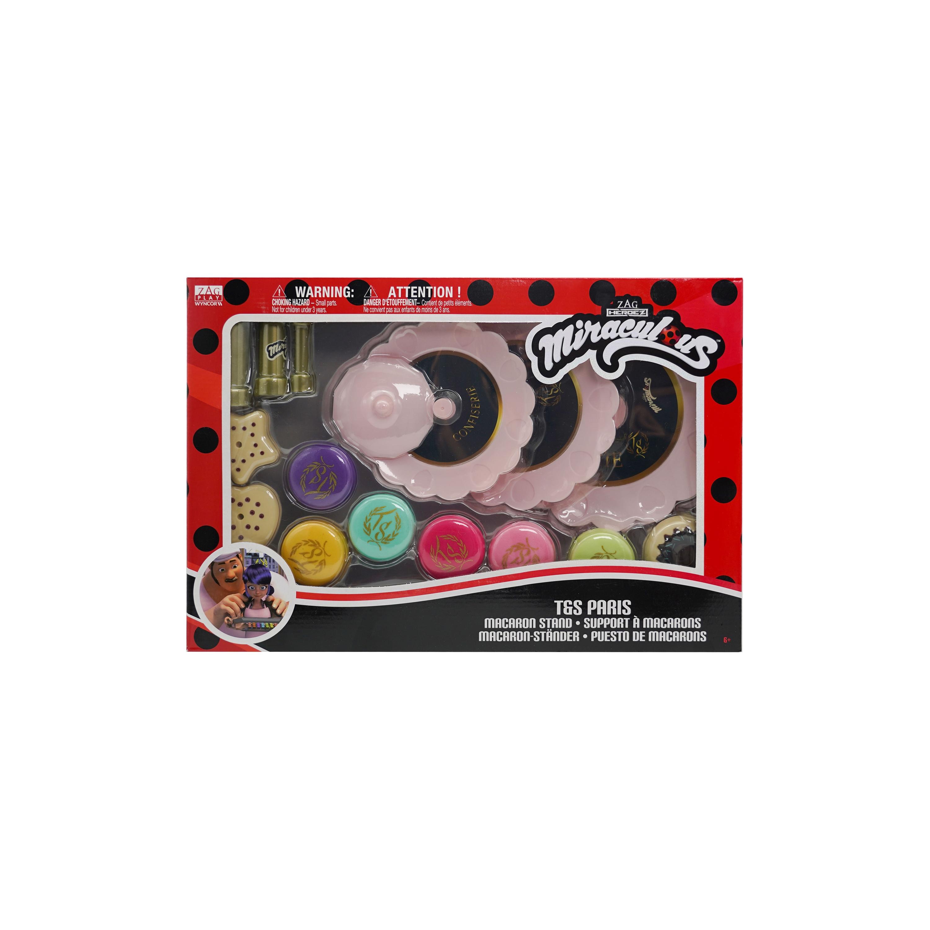 Miraculous Ladybug Macaron Stand Play Set-toys-roleplay-playfoods-image-7