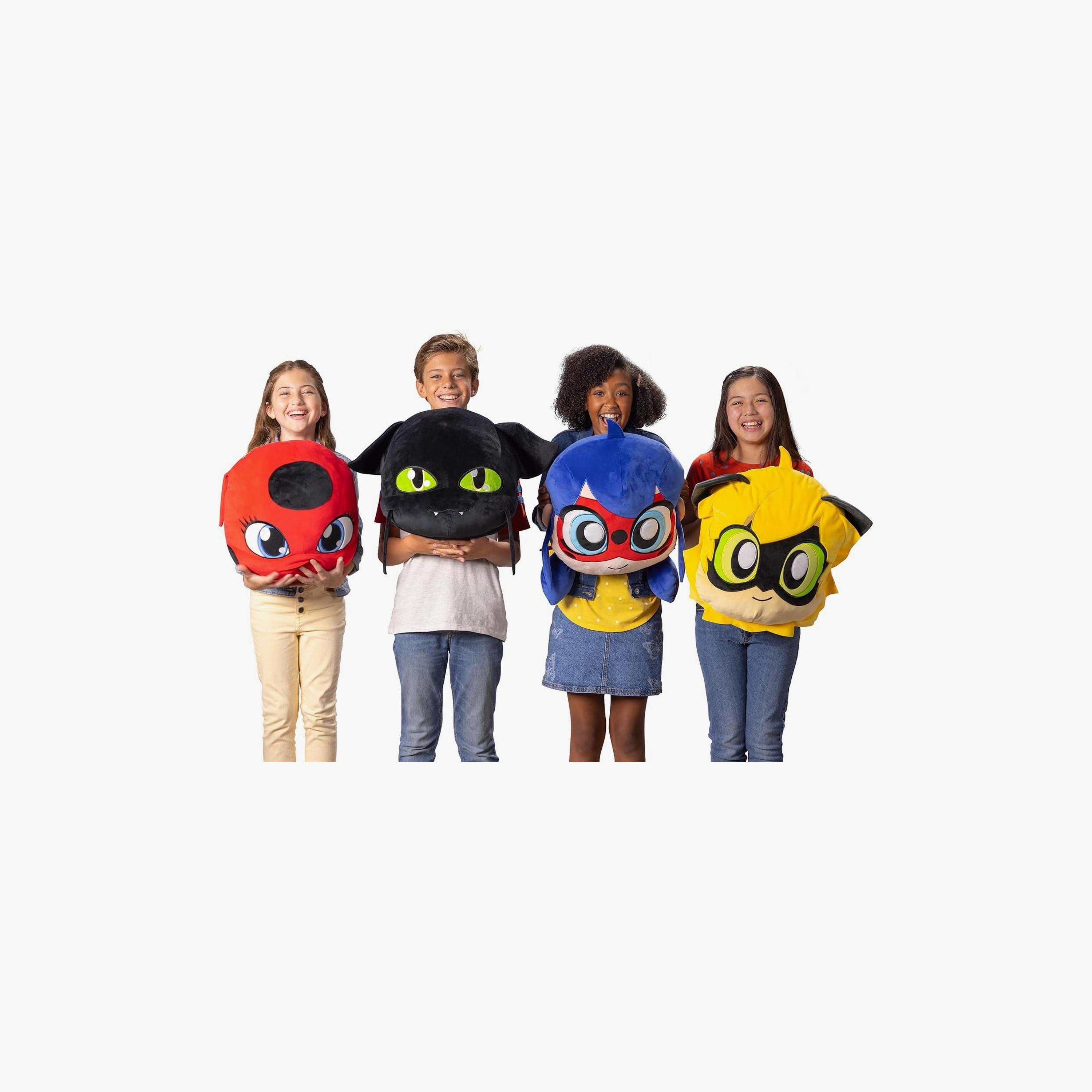 Miraculous Tikki Huggie Hideaway Plush Toy - 15 In-toys-plushsofttoys-cartooncharacters-image-4