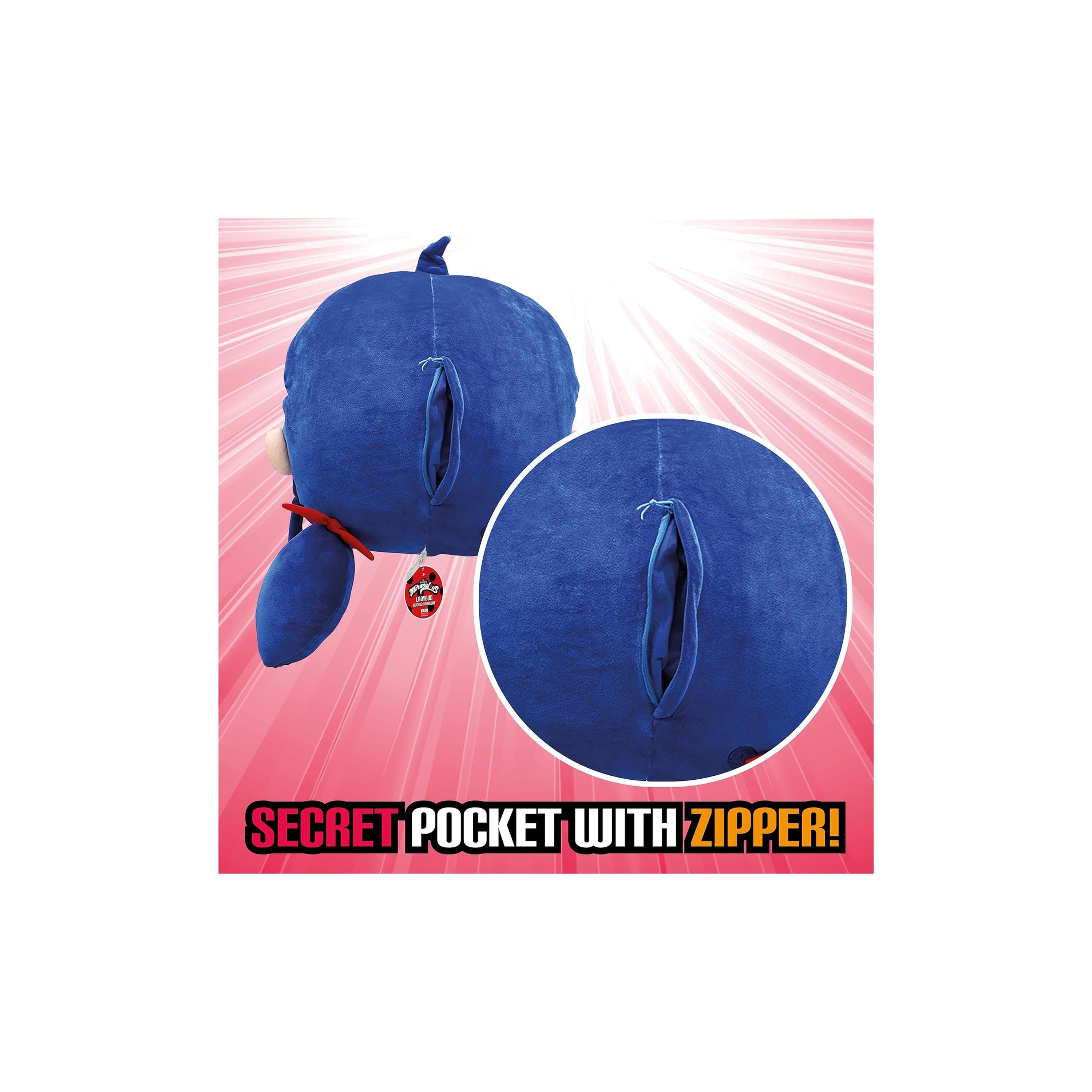 Miraculous Ladybug Huggie Hideaway Plush Toy-toys-plushsofttoys-animals-image-2