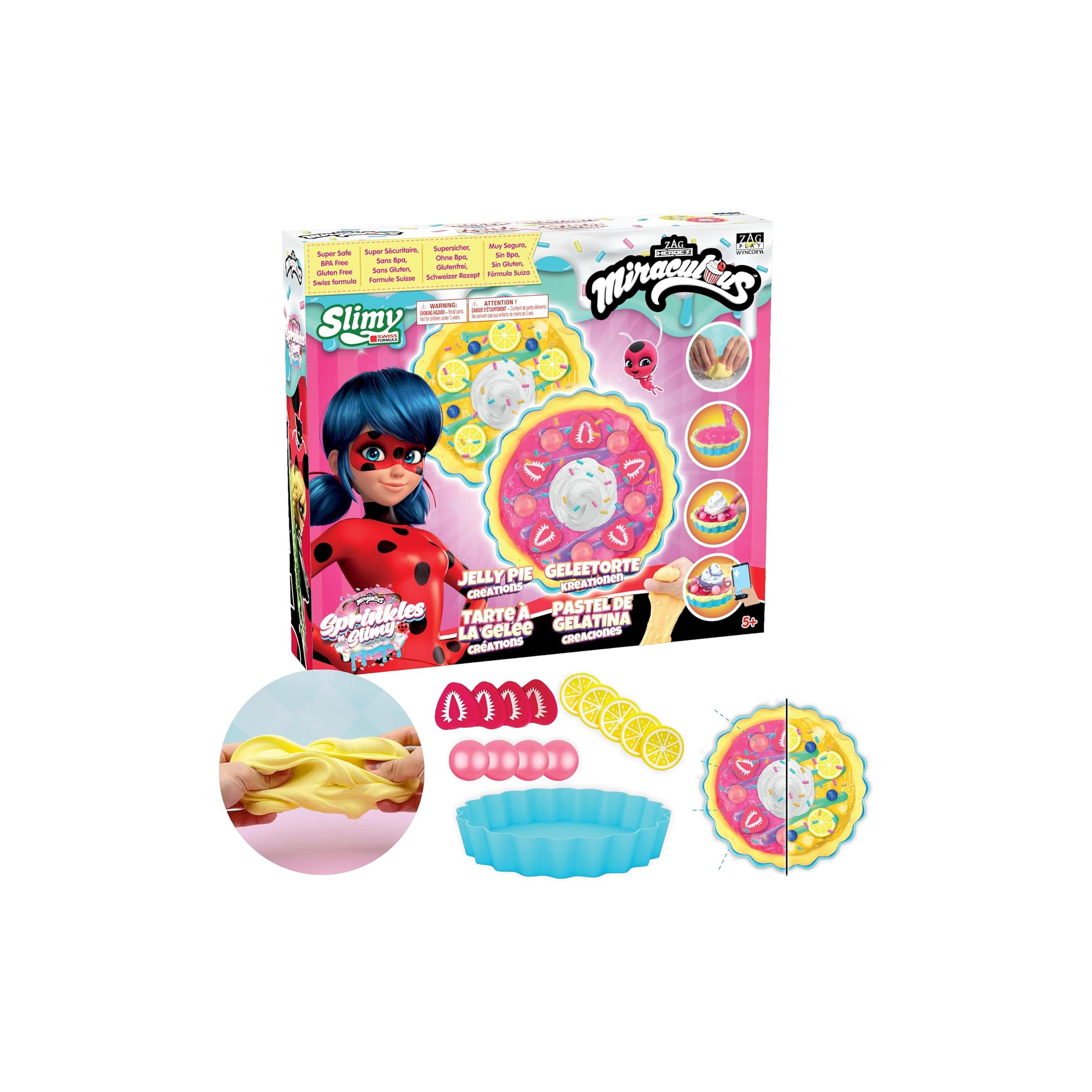 مجموعة أدوات سلايم صنع جيليباي سبرينكلز ان سلايمي ليديباج من ميراكيلوس-toys-roleplay-playfoods-image-1