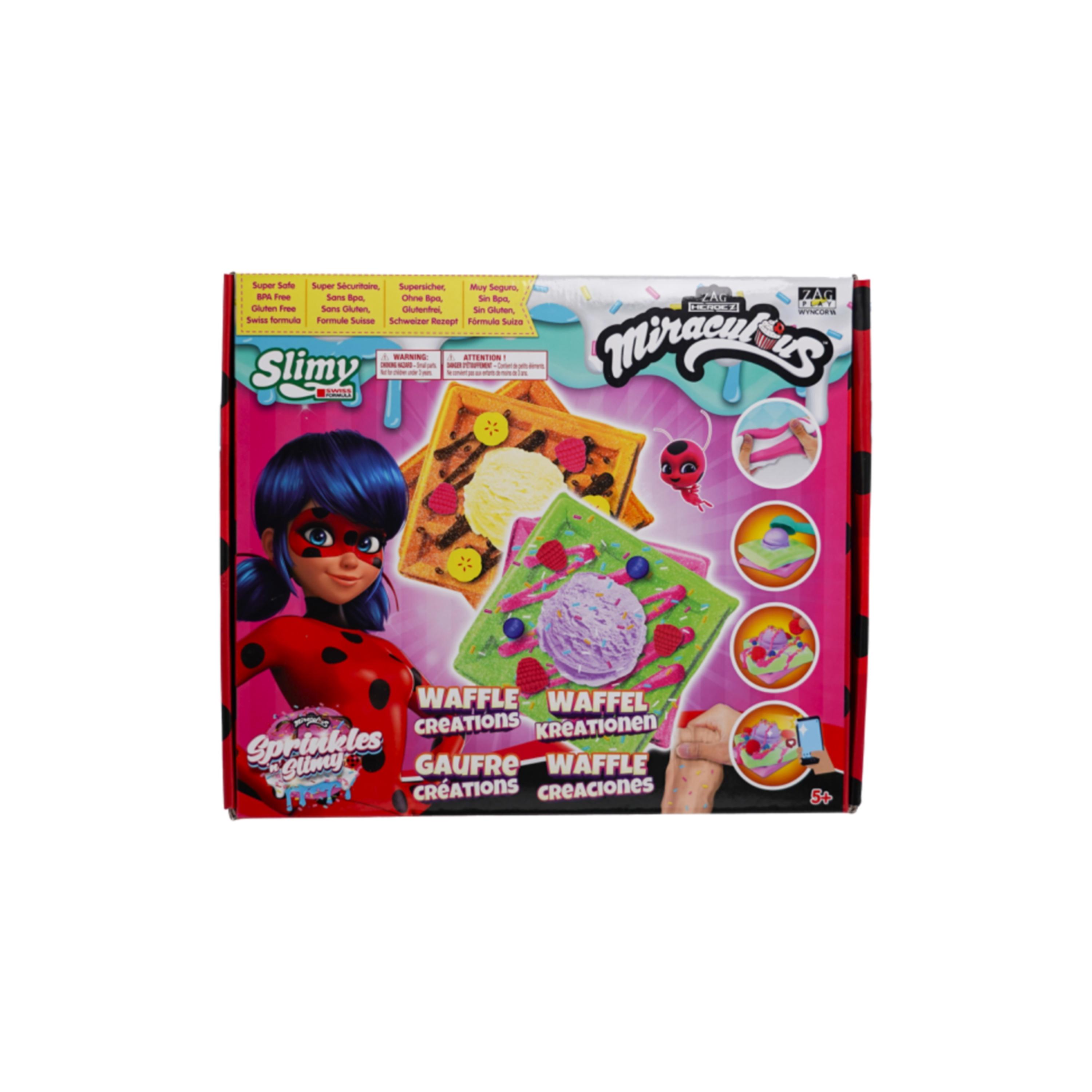 مجموعة أدوات سلايم صنع وافل سبرينكلز ان سلايمي ليديباج من ميراكيلوس-toys-roleplay-playfoods-image-2