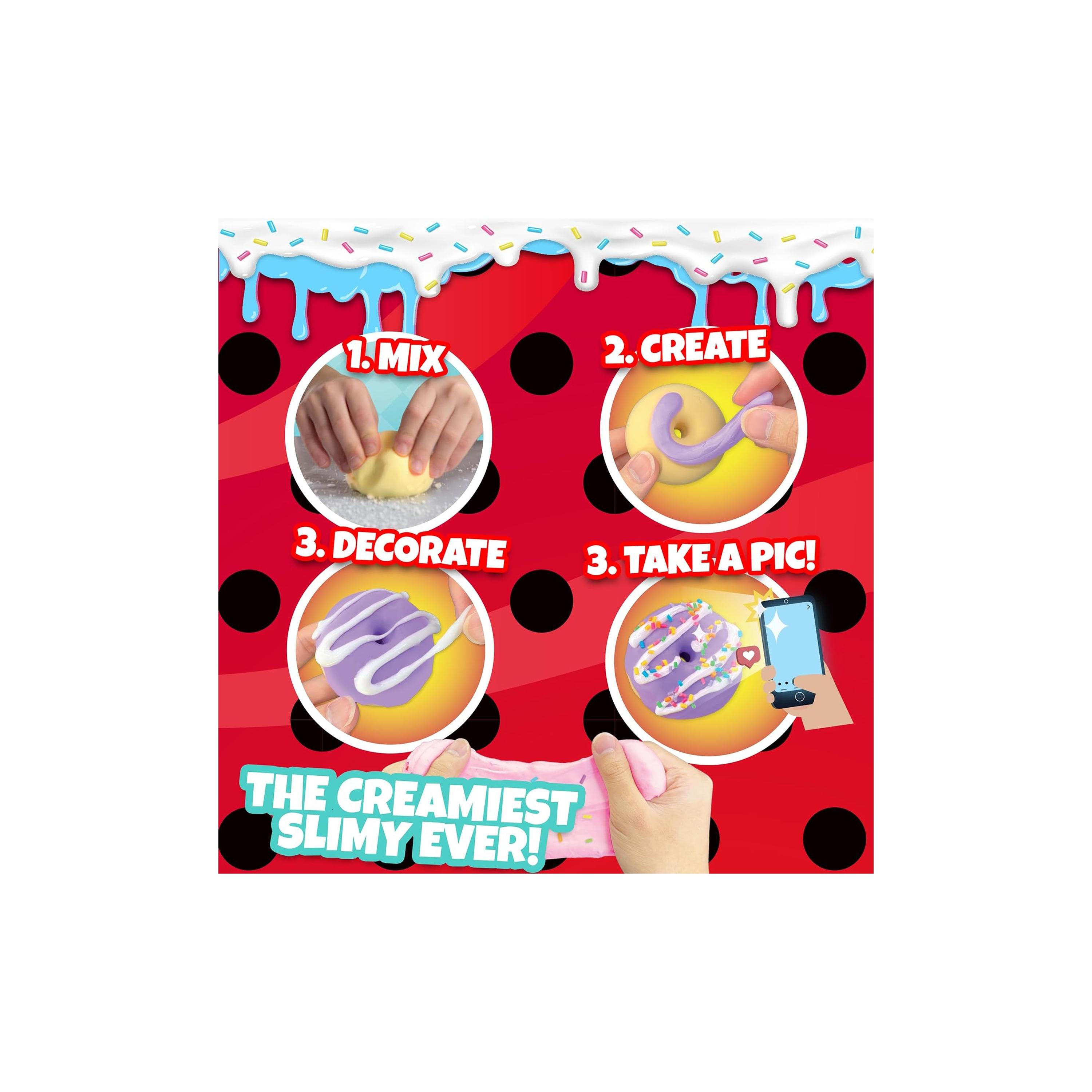 Miraculous Ladybug Sprinkles N Slimy Donut Creations Slime Kit-toys-roleplay-playfoods-image-4
