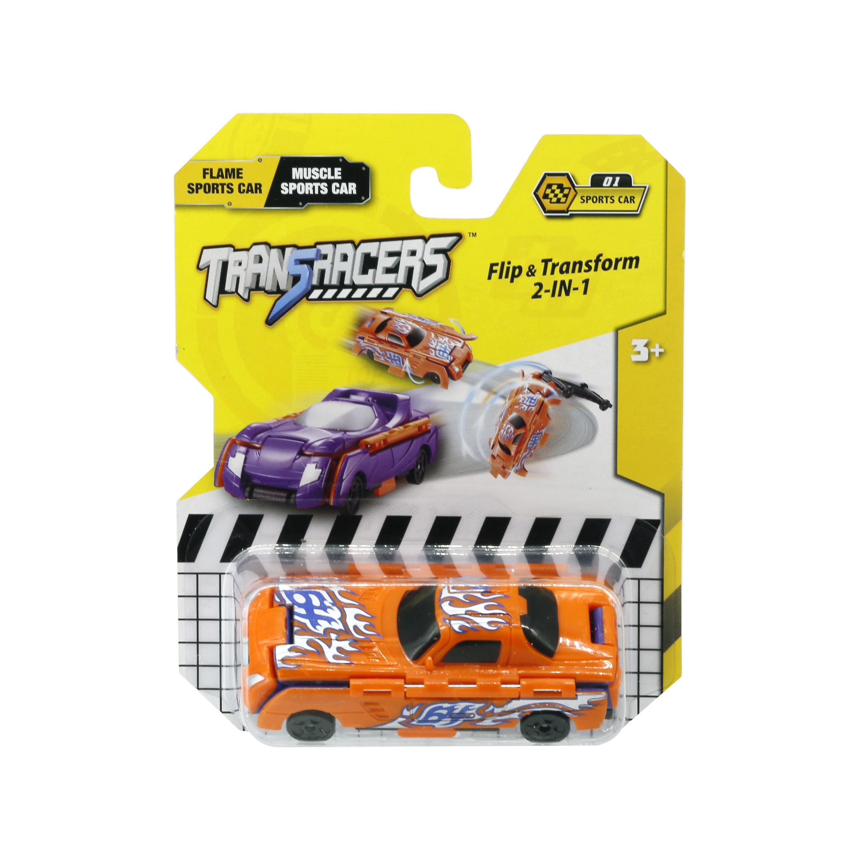 Transracers 2-in-1 Flame & Muscle Sports Car-toys-playvehicles-cars-image-3