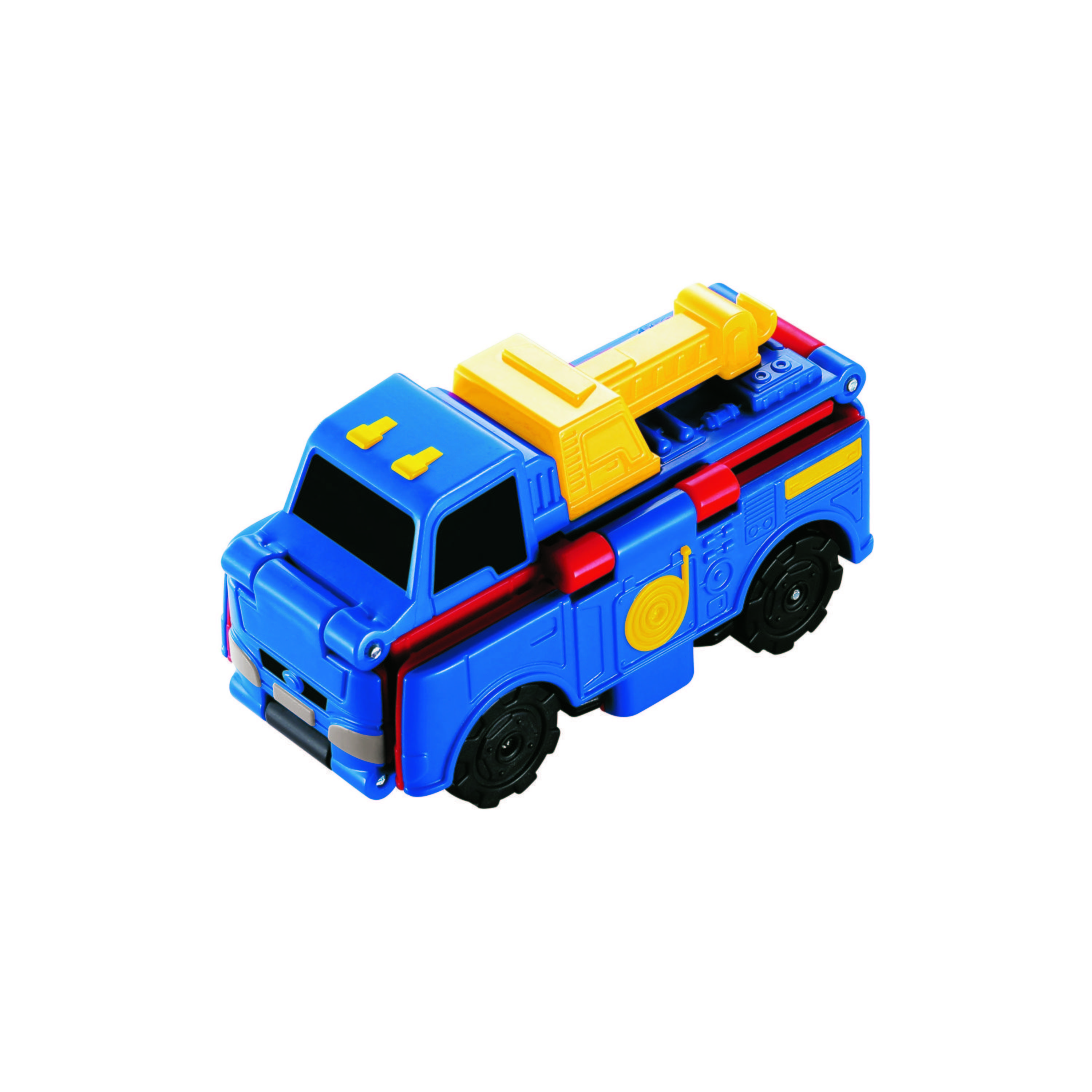 Transracers 2-in-1 Construction Vehicle Tow Truck & Dump Truck-toys-playvehicles-vehicleplaysets-image-1