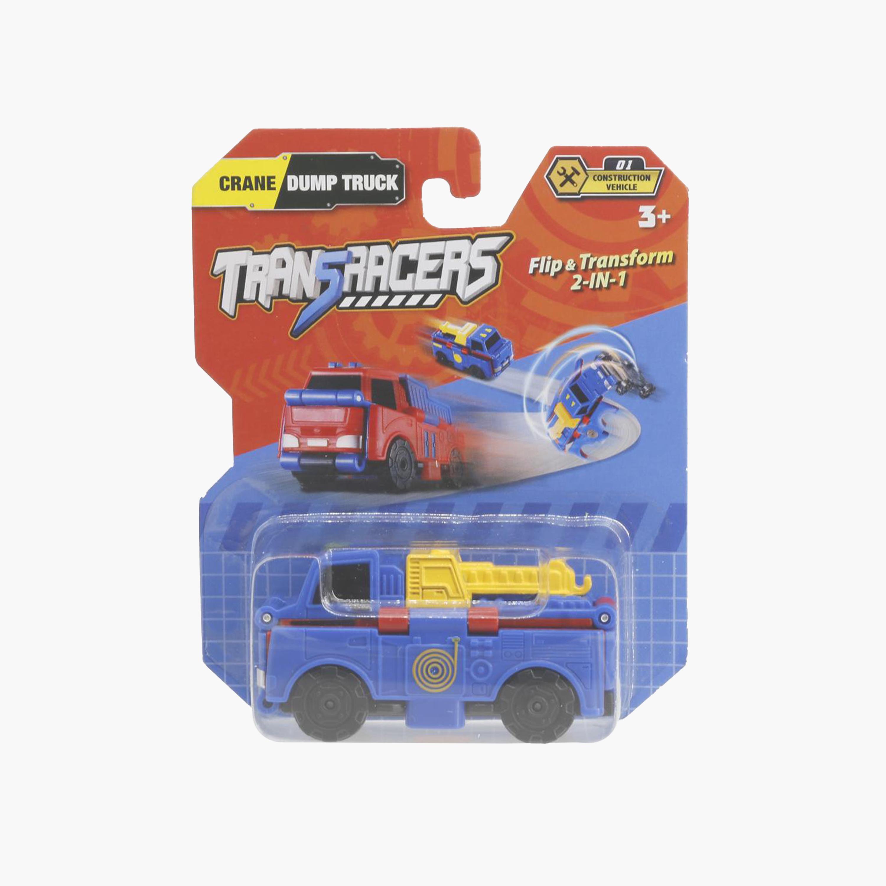 Transracers 2-in-1 Construction Vehicle Tow Truck & Dump Truck-toys-playvehicles-vehicleplaysets-image-6