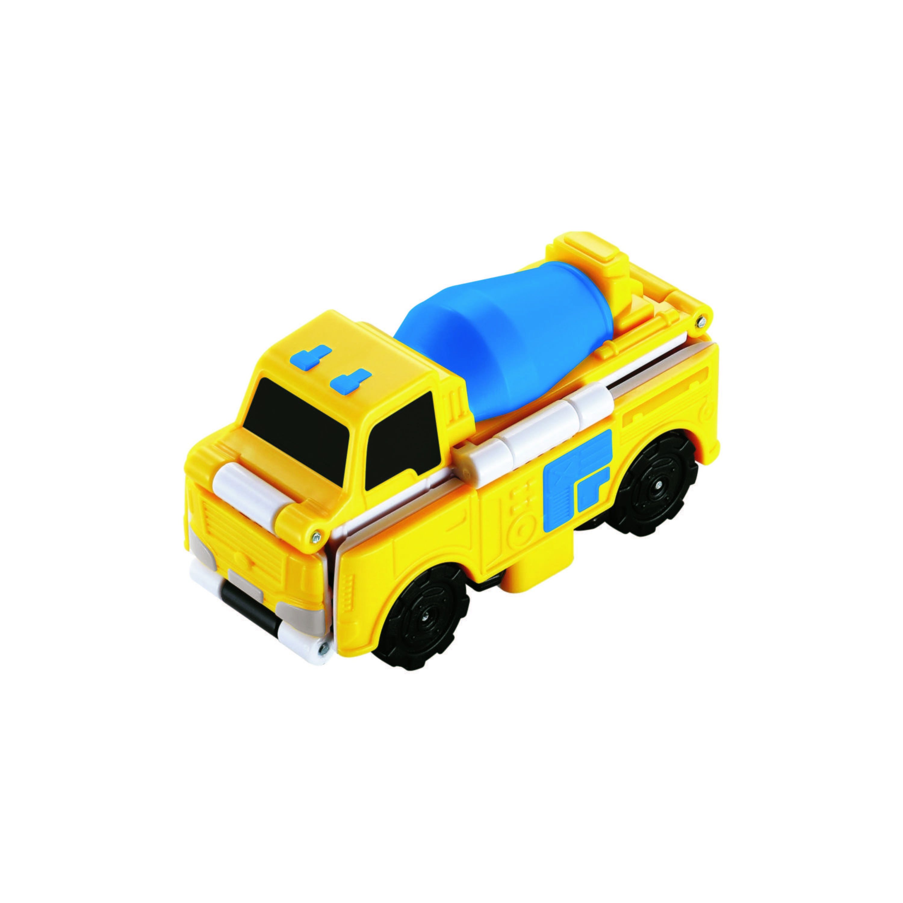 Transracers 2-in-1 Construction VehicleCement Mixer & Trencher Vehicle-toys-playvehicles-vehicleplaysets-image-1