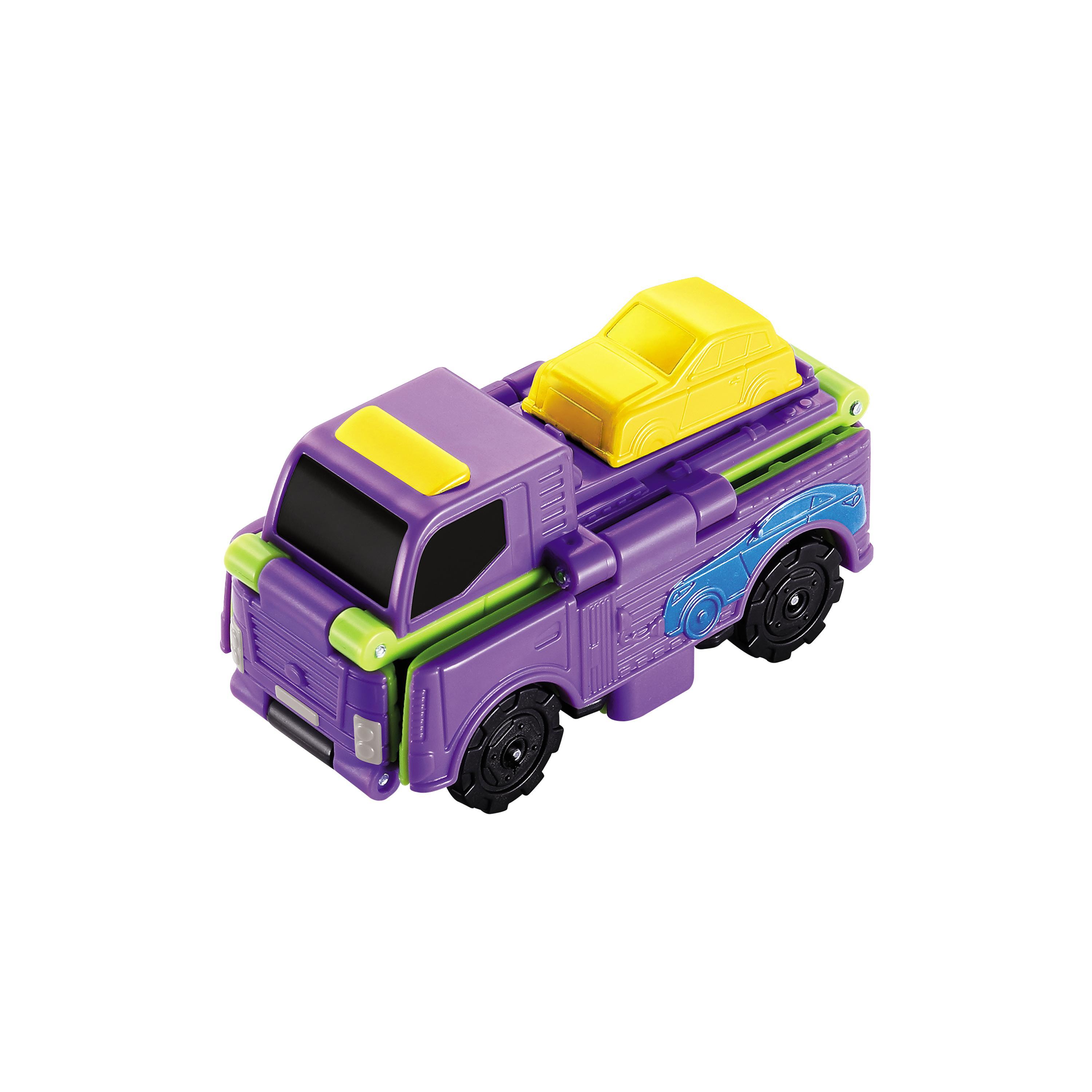 Transracers 2-in-1 Construction Vehicle Log Truck & Transporter-toys-playvehicles-vehicleplaysets-image-2