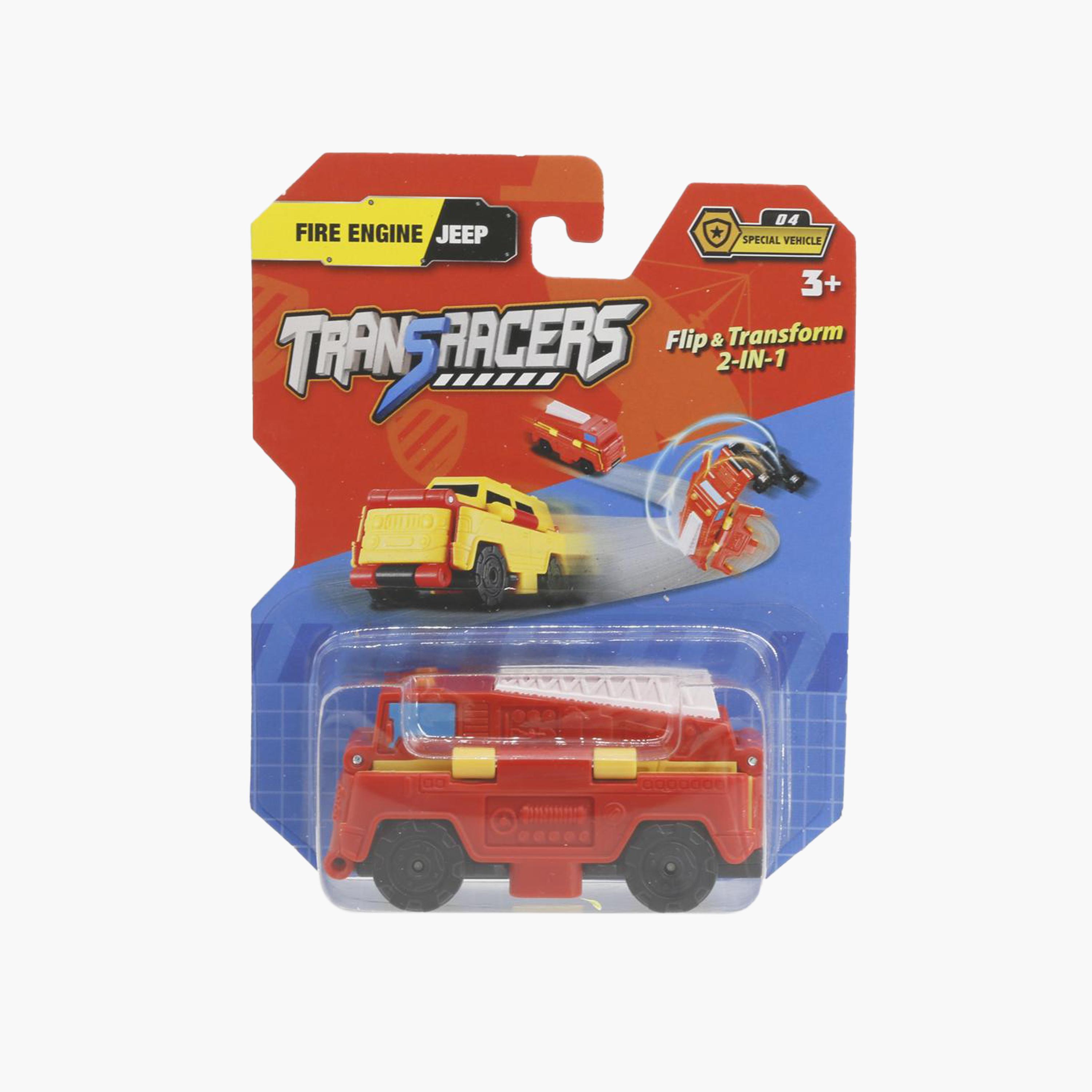 سيارة إطفاء وجيب سبشيال 2 في 1 من ترانسريسرز-toys-playvehicles-vehicleplaysets-image-1