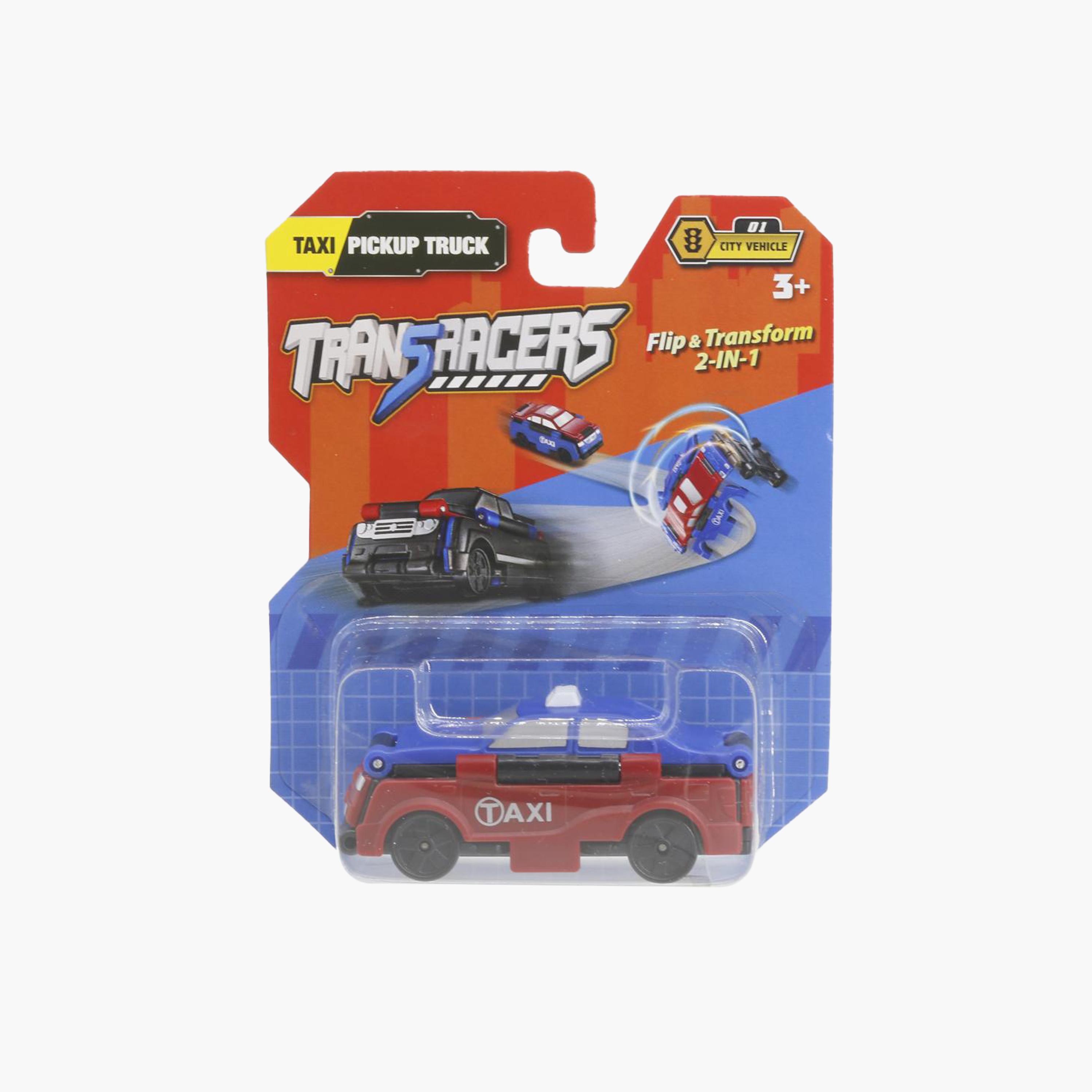 Transracers 2-in-1 City Vehicle Taxi & Pickup Truck-toys-playvehicles-vehicleplaysets-image-5